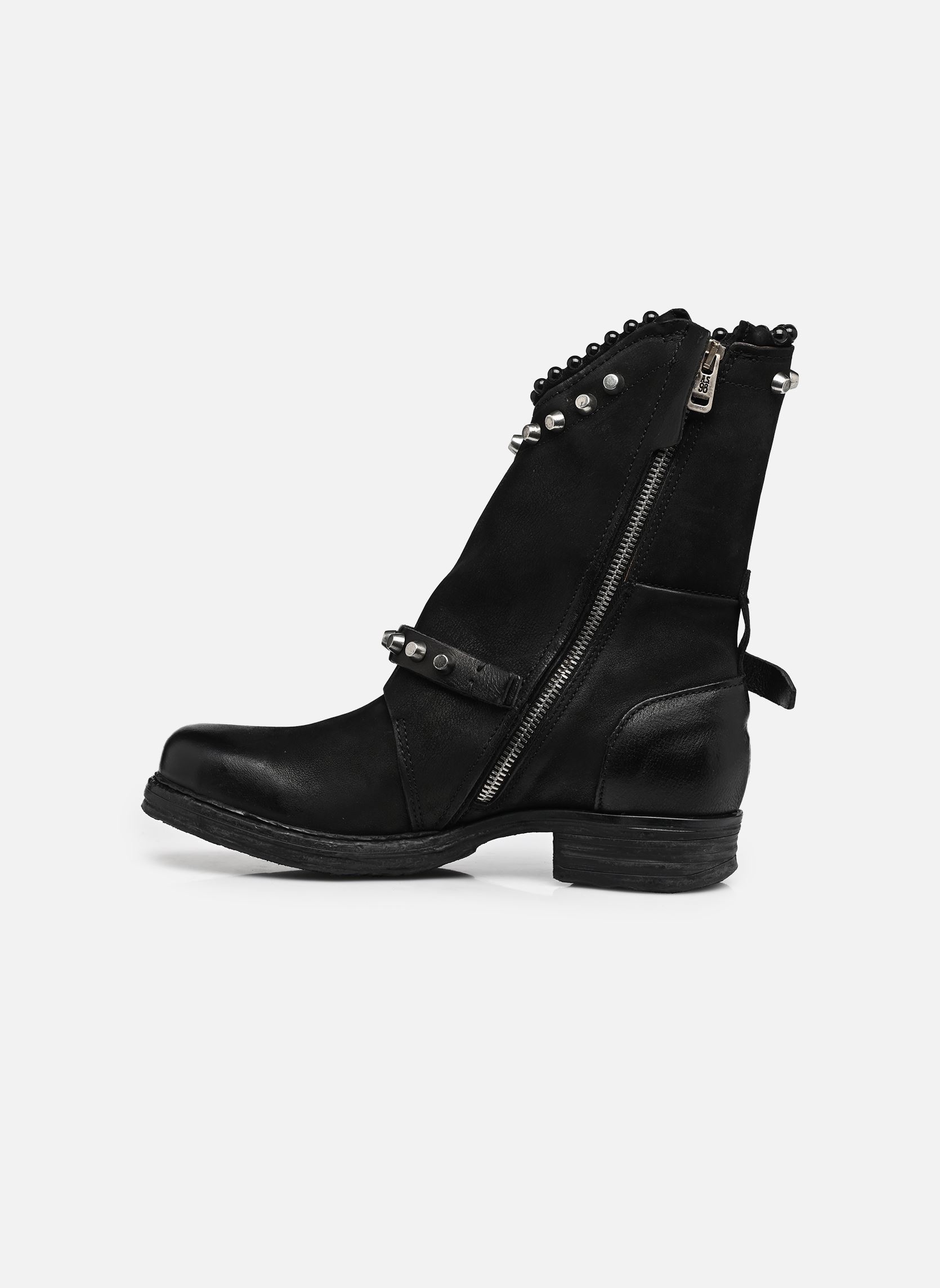 Enkellaarzen en boots A50241 dames zwart AS98 Enkellaarzen en boots A50241 dames zwart NERO