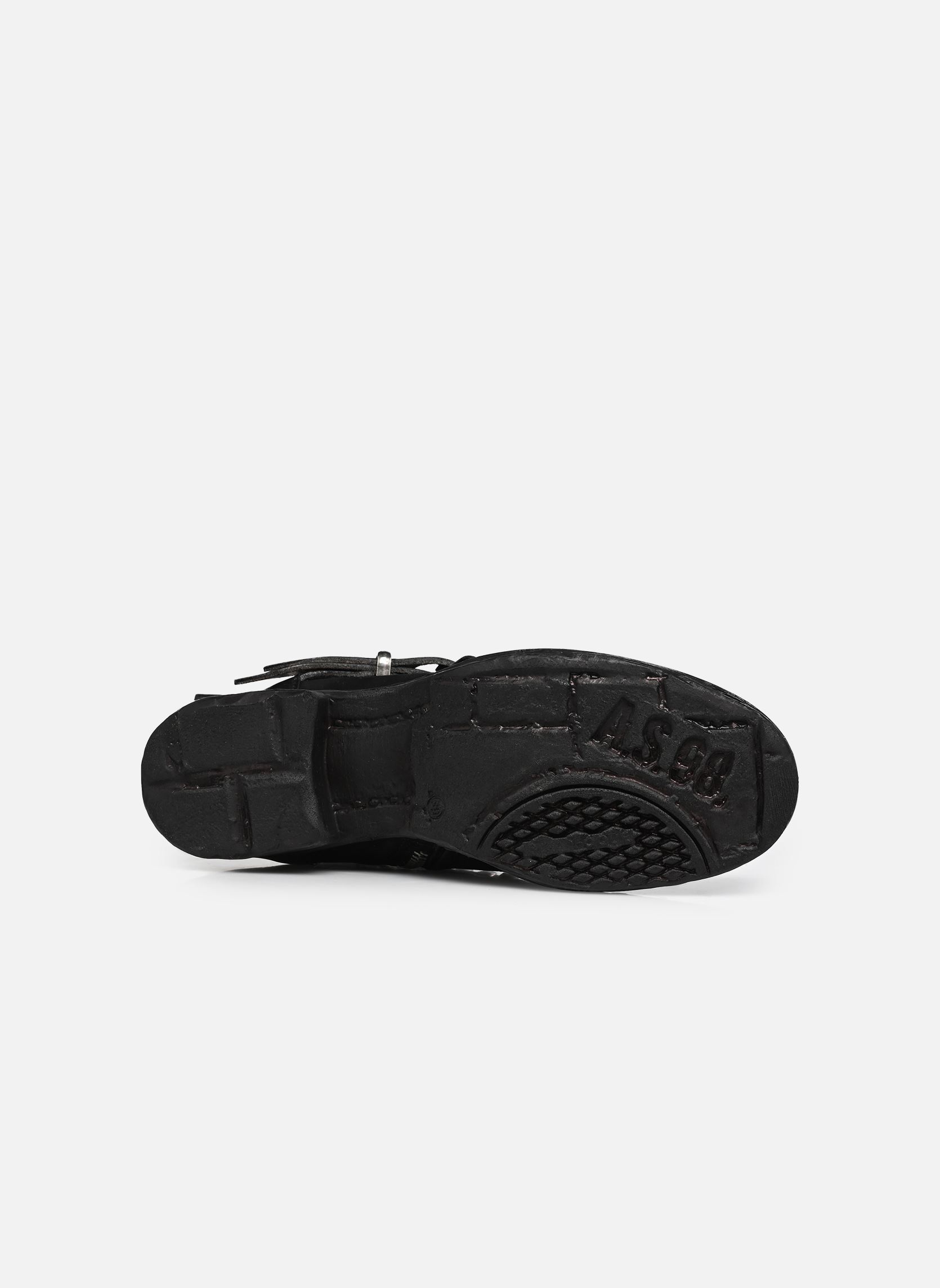 Enkellaarzen en boots A50241 dames zwart AS98 Enkellaarzen en boots A50241 dames zwart NERO