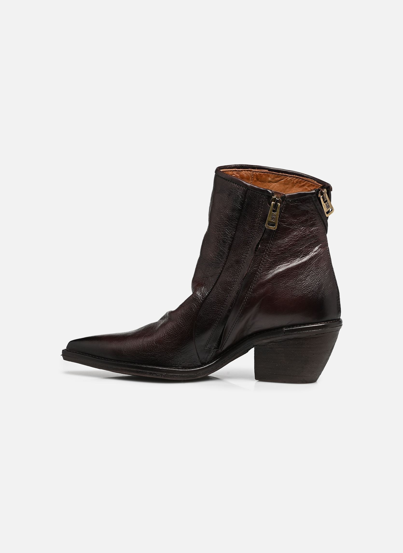Enkellaarzen en boots B84225 dames bruin AS98 Enkellaarzen en boots B84225 dames bruin EBANO
