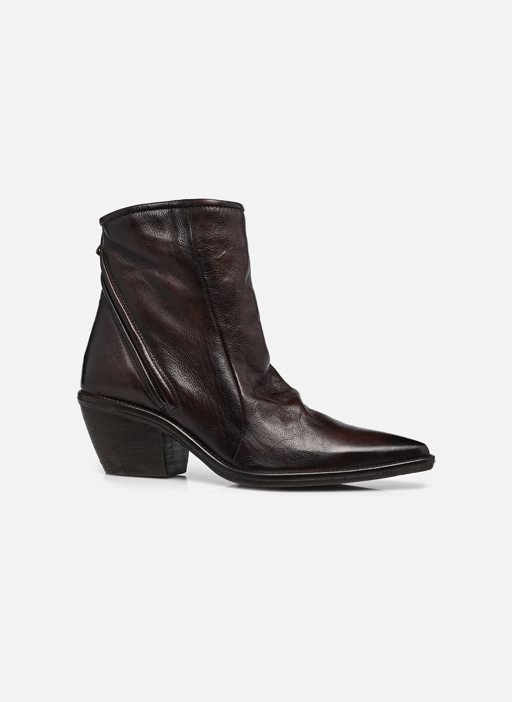 Enkellaarzen en boots B84225 dames bruin AS98 Enkellaarzen en boots B84225 dames bruin EBANO