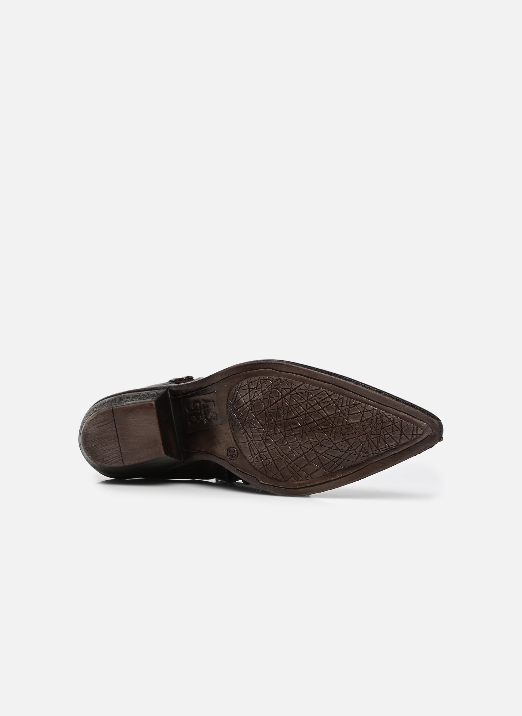 Enkellaarzen en boots B84225 dames bruin AS98 Enkellaarzen en boots B84225 dames bruin EBANO