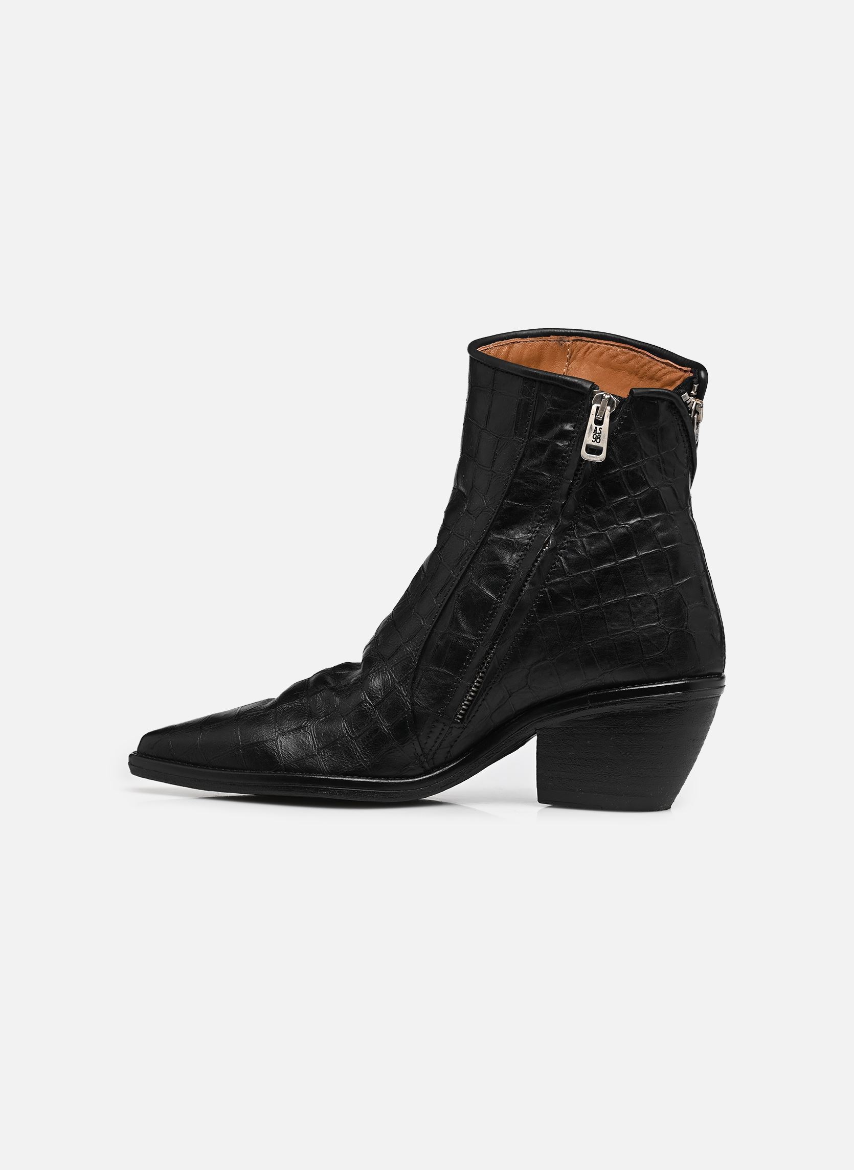 Enkellaarzen en boots B84228 dames zwart AS98 Enkellaarzen en boots B84228 dames zwart NERO