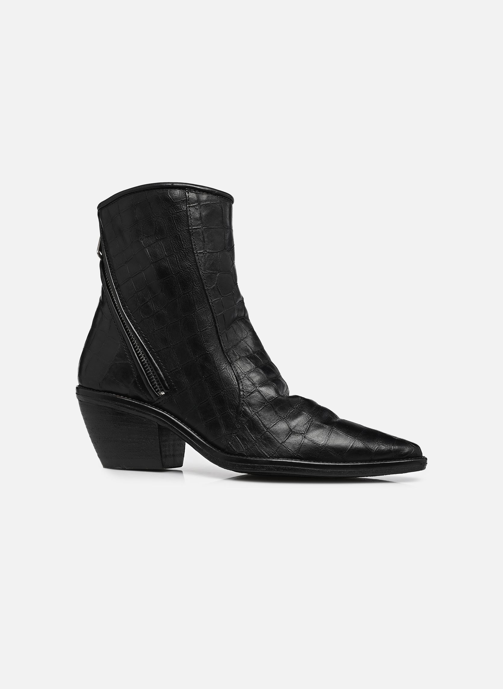 Enkellaarzen en boots B84228 dames zwart AS98 Enkellaarzen en boots B84228 dames zwart NERO