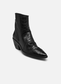 Enkellaarzen en boots B84228 dames zwart
