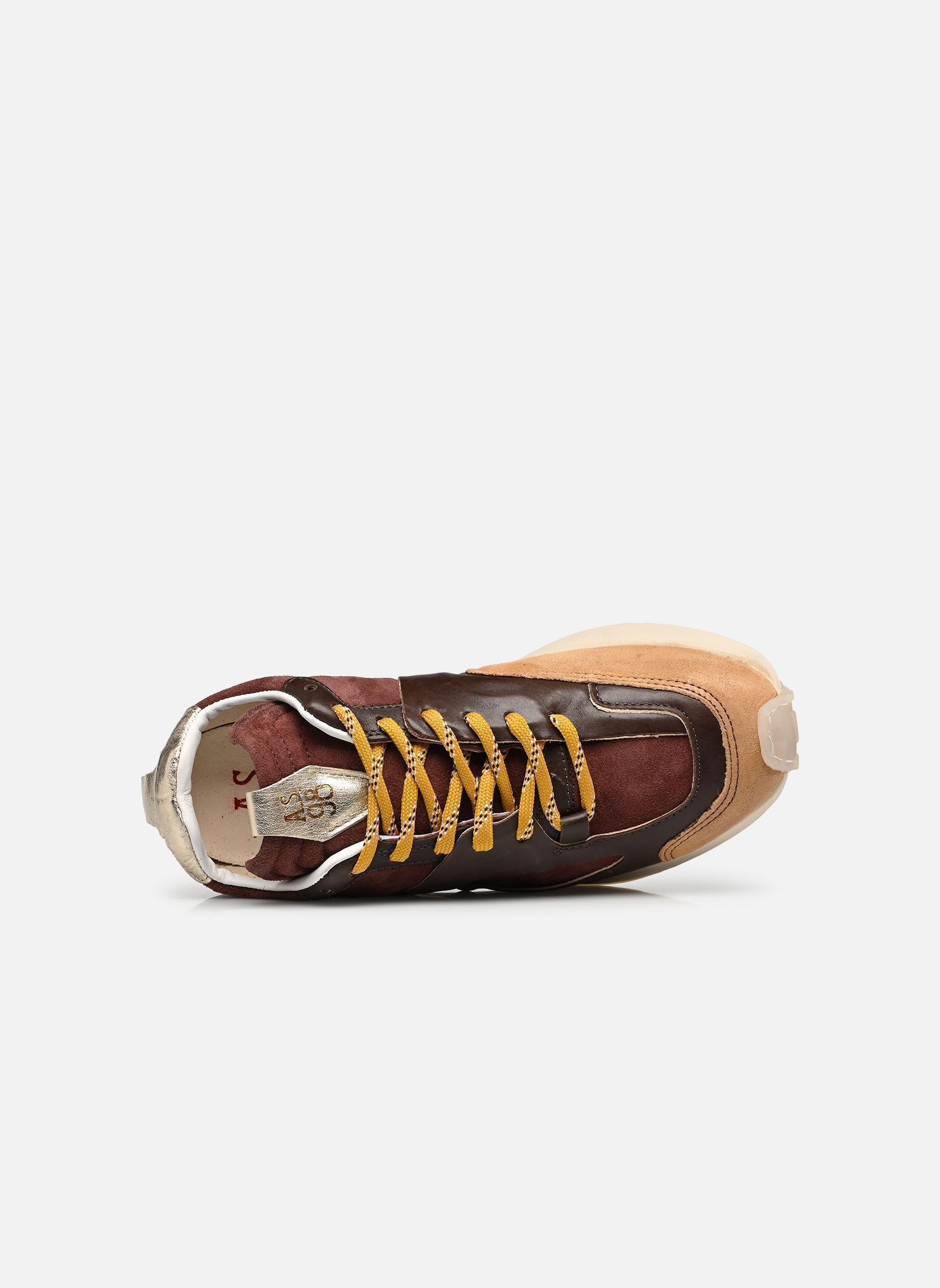Baskets C01105 femme marron AS98 Baskets C01105 femme marron COMBI 6 TIGER