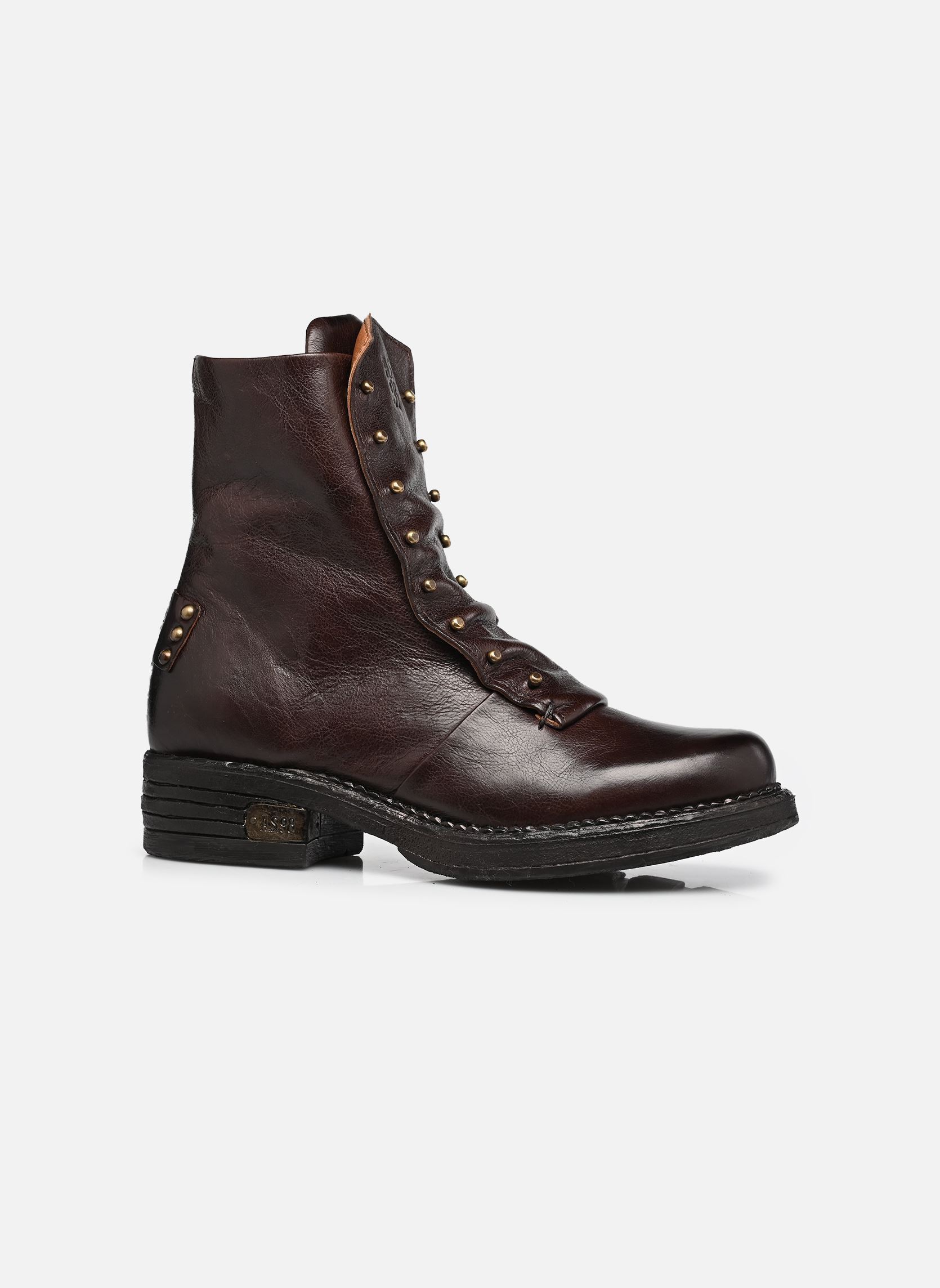 Enkellaarzen en boots C41208 dames bruin AS98 Enkellaarzen en boots C41208 dames bruin EBANO