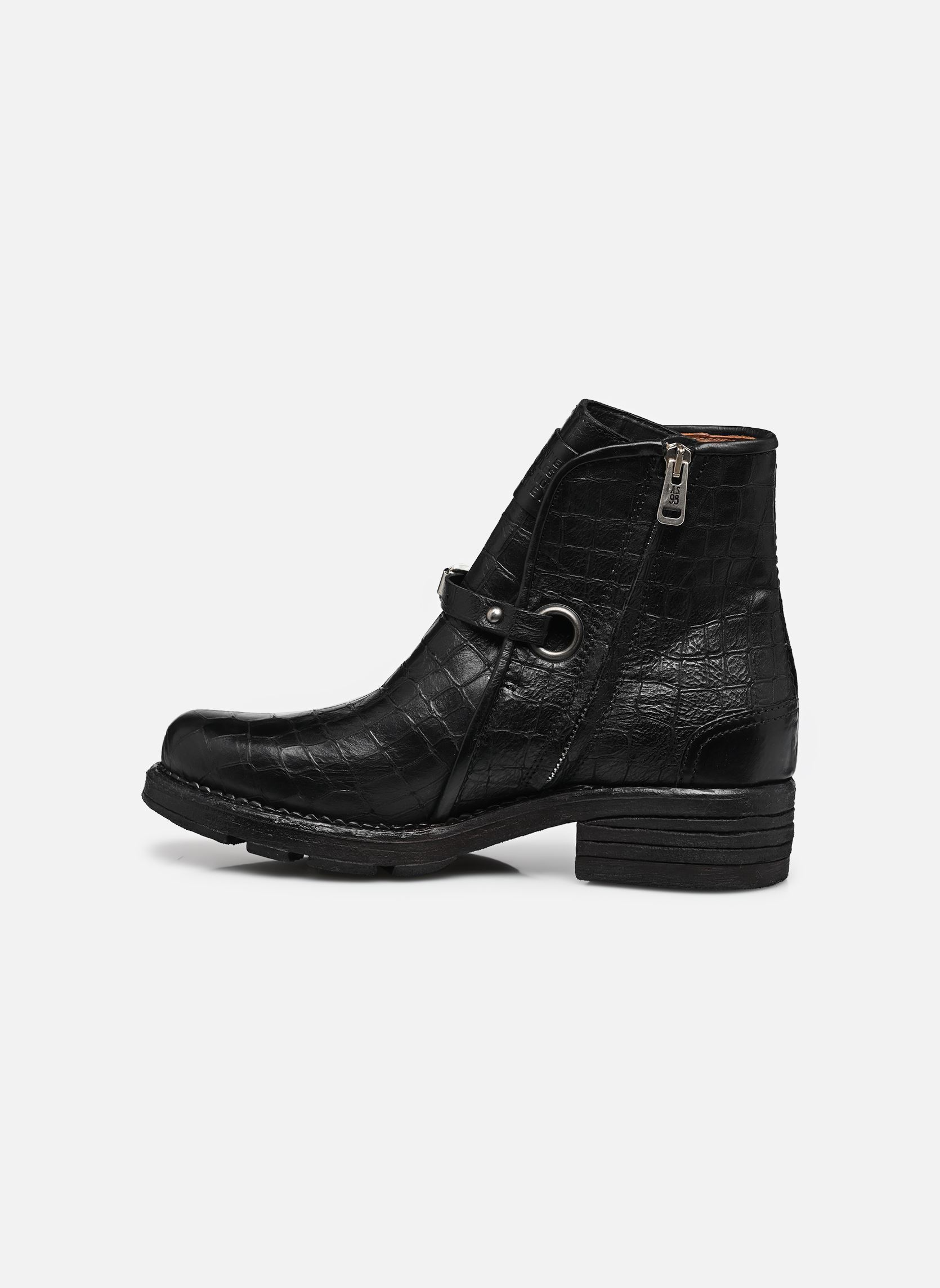 Enkellaarzen en boots C41210 dames zwart AS98 Enkellaarzen en boots C41210 dames zwart NERO