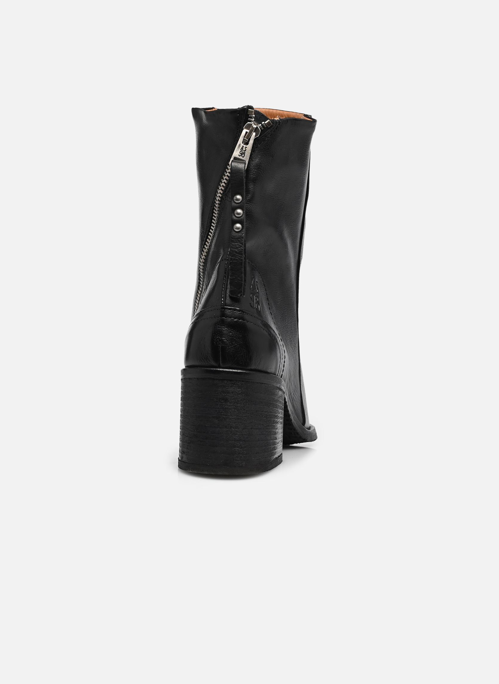 Enkellaarzen en boots C53202 dames zwart AS98 Enkellaarzen en boots C53202 dames zwart NERO