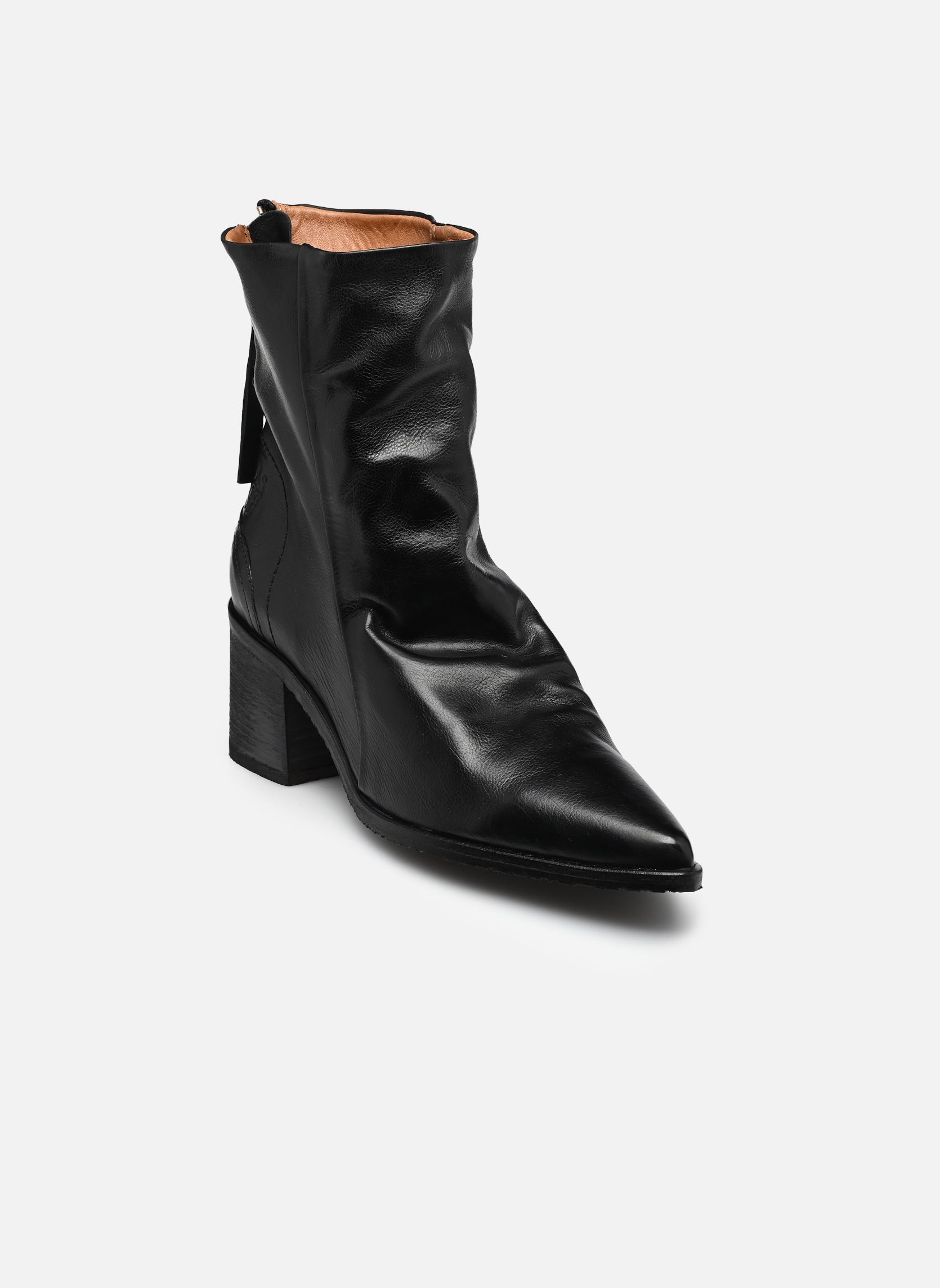 Enkellaarzen en boots C53202 dames zwart AS98 Enkellaarzen en boots C53202 dames zwart NERO