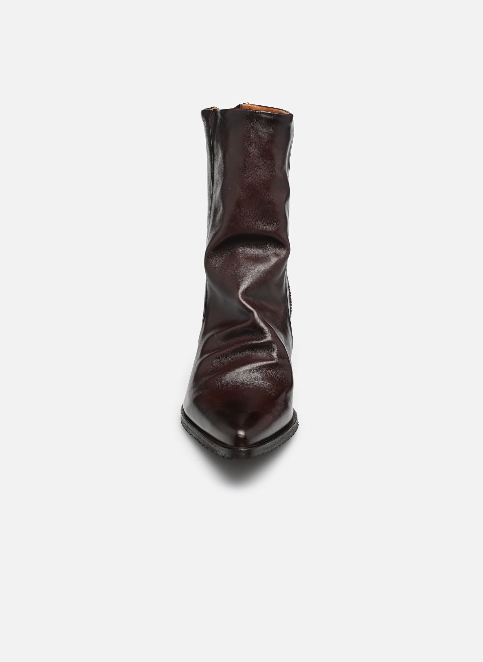 Enkellaarzen en boots C53202 dames bruin AS98 Enkellaarzen en boots C53202 dames bruin EBANO