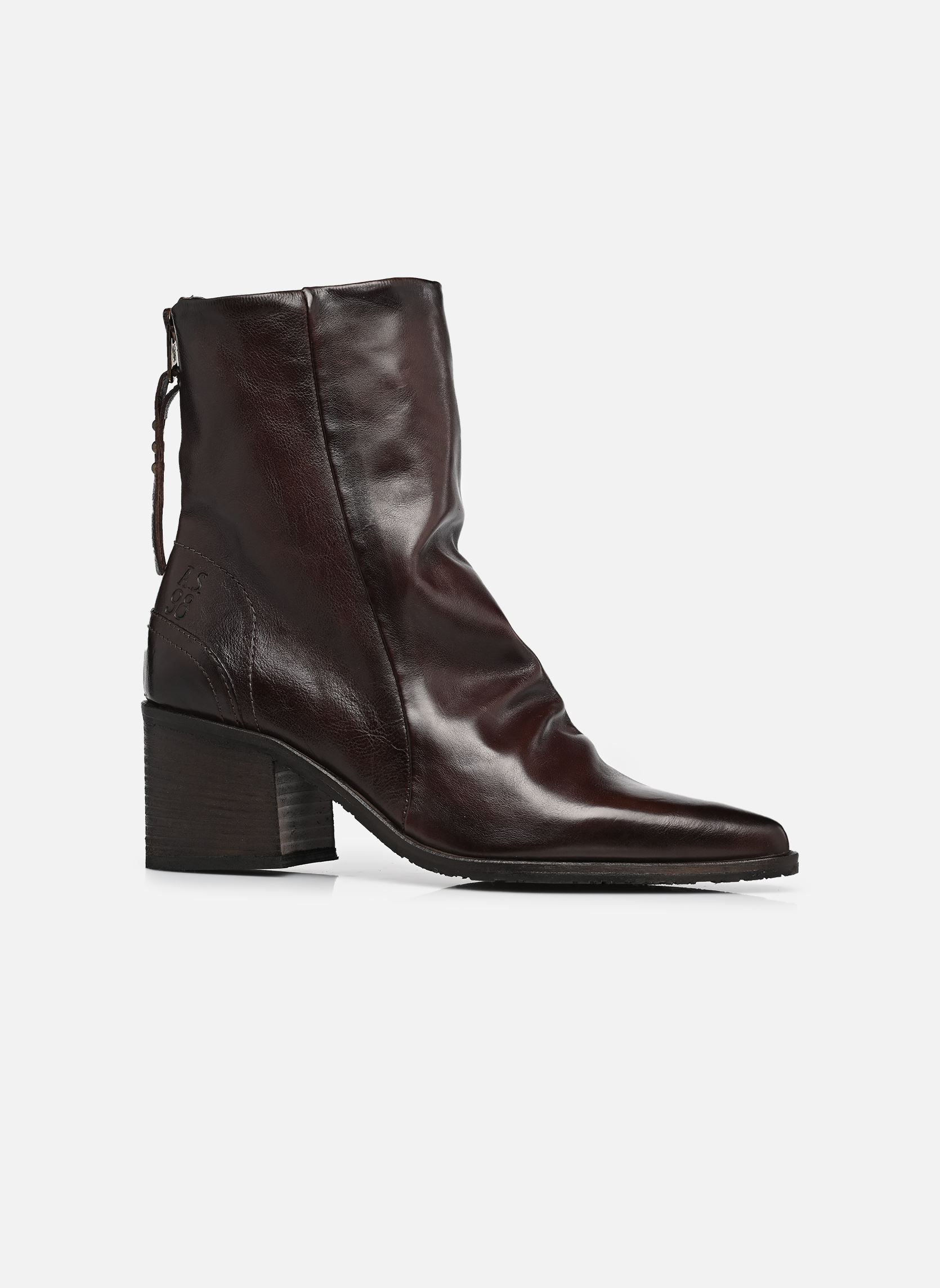 Enkellaarzen en boots C53202 dames bruin AS98 Enkellaarzen en boots C53202 dames bruin EBANO