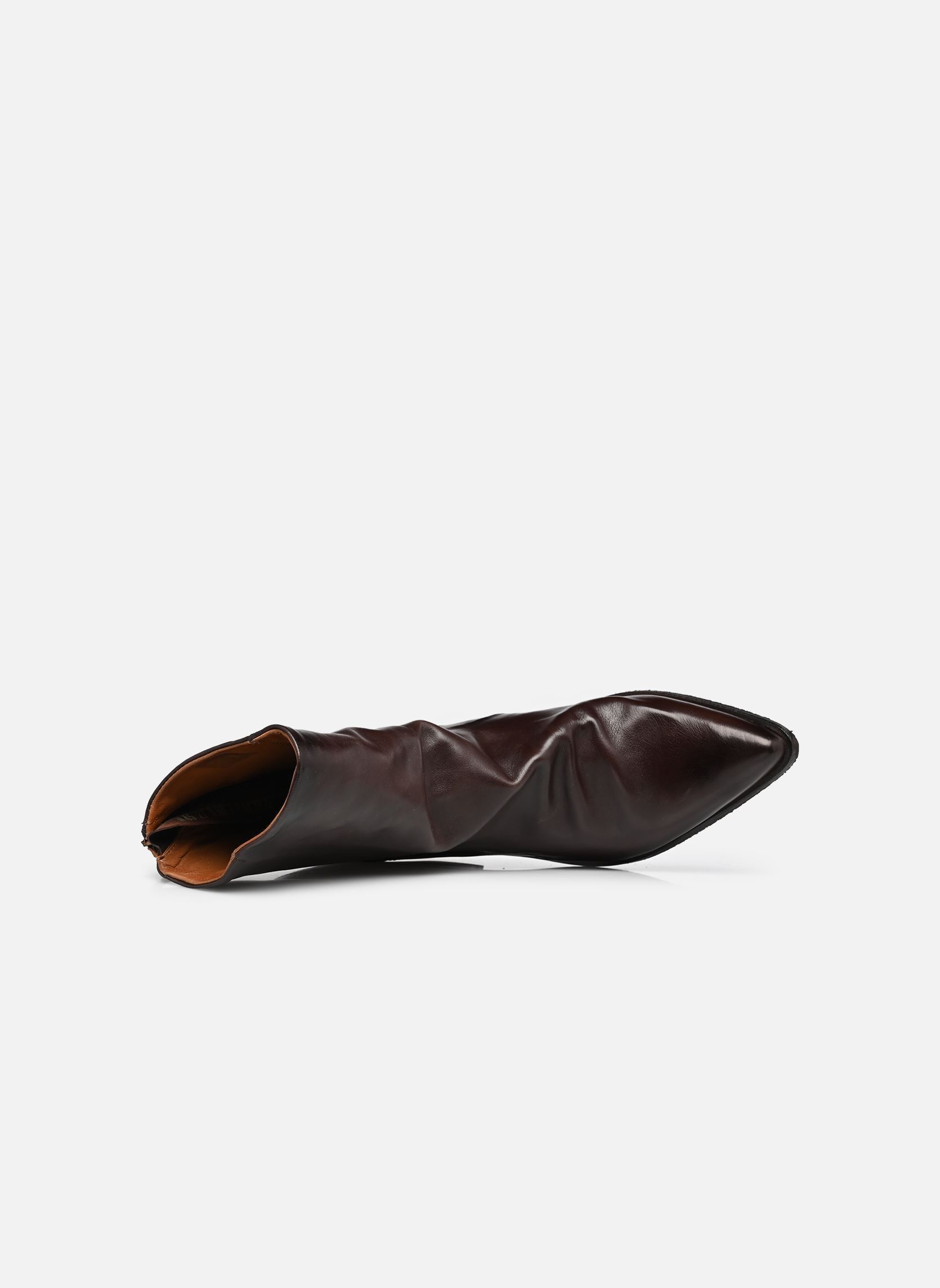 Enkellaarzen en boots C53202 dames bruin AS98 Enkellaarzen en boots C53202 dames bruin EBANO