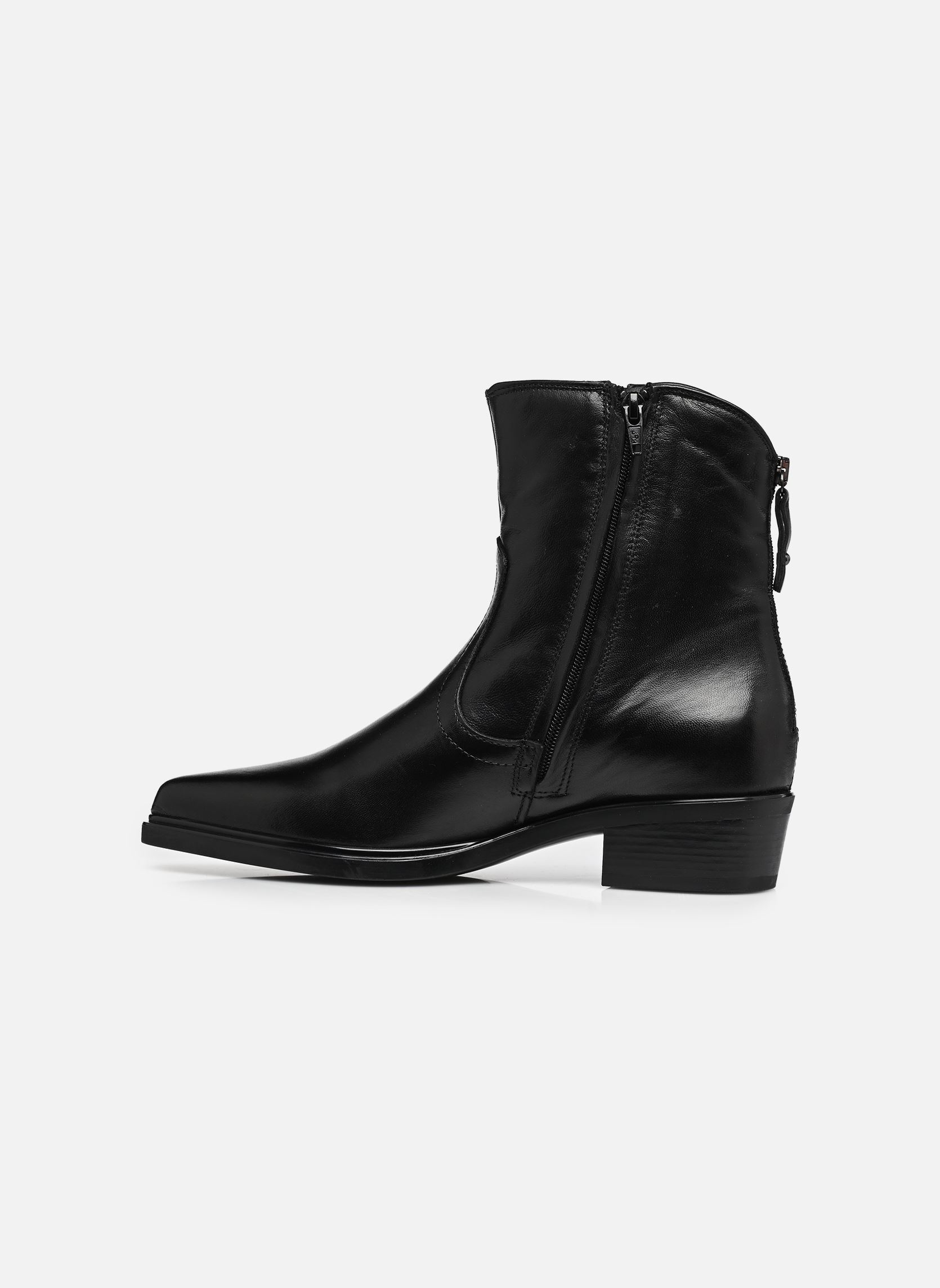 Enkellaarzen en boots L89210 dames zwart Mjus Enkellaarzen en boots L89210 dames zwart NERO