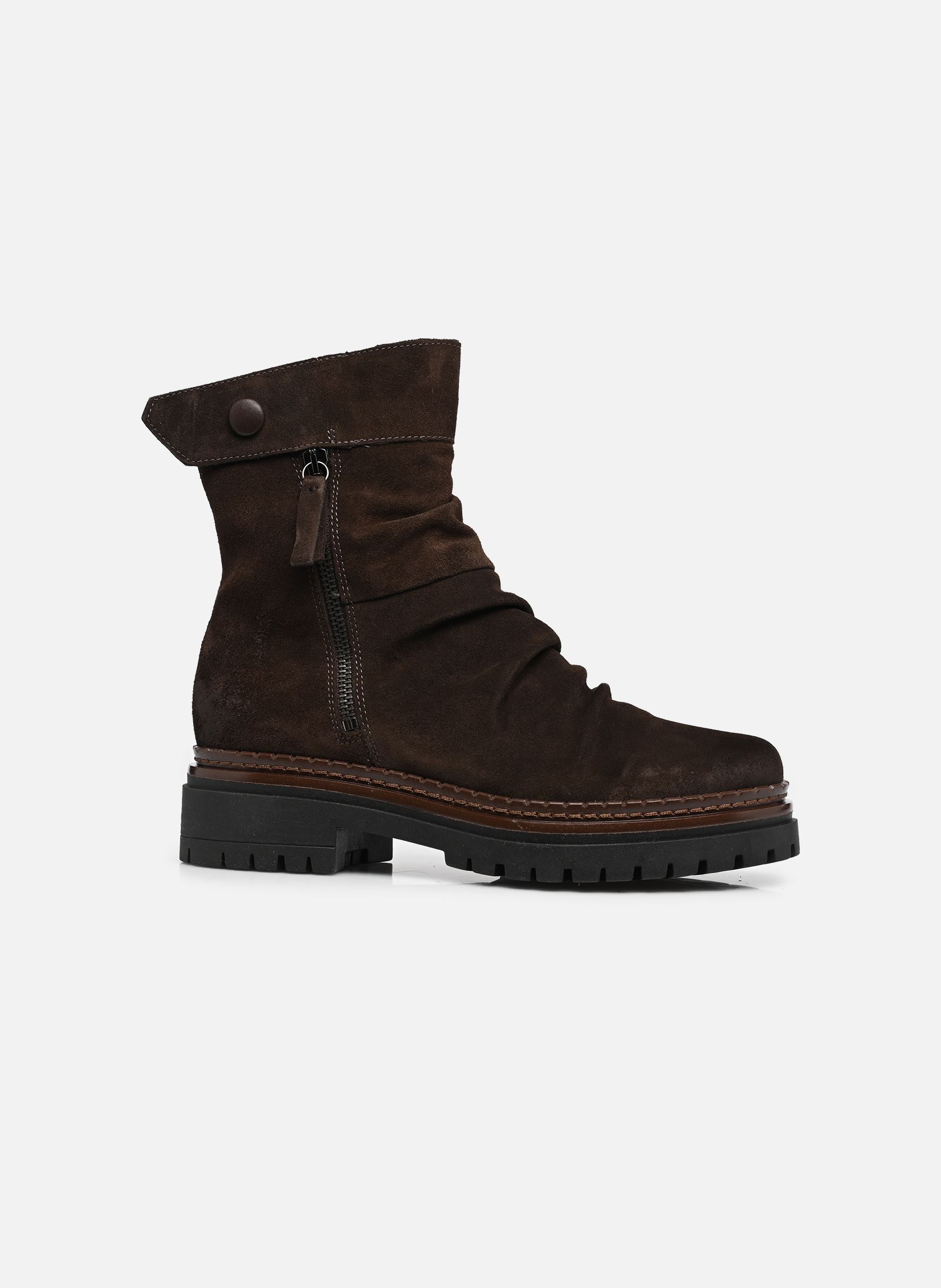 Enkellaarzen en boots L97214 dames bruin Mjus Enkellaarzen en boots L97214 dames bruin CAFFE
