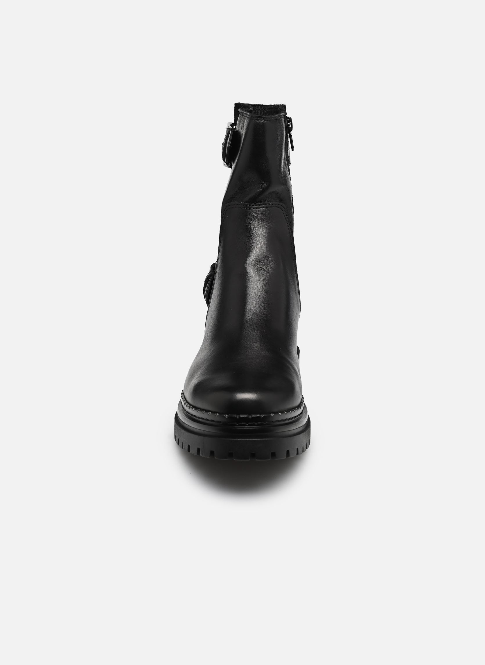 Enkellaarzen en boots L97216 dames zwart Mjus Enkellaarzen en boots L97216 dames zwart NERO