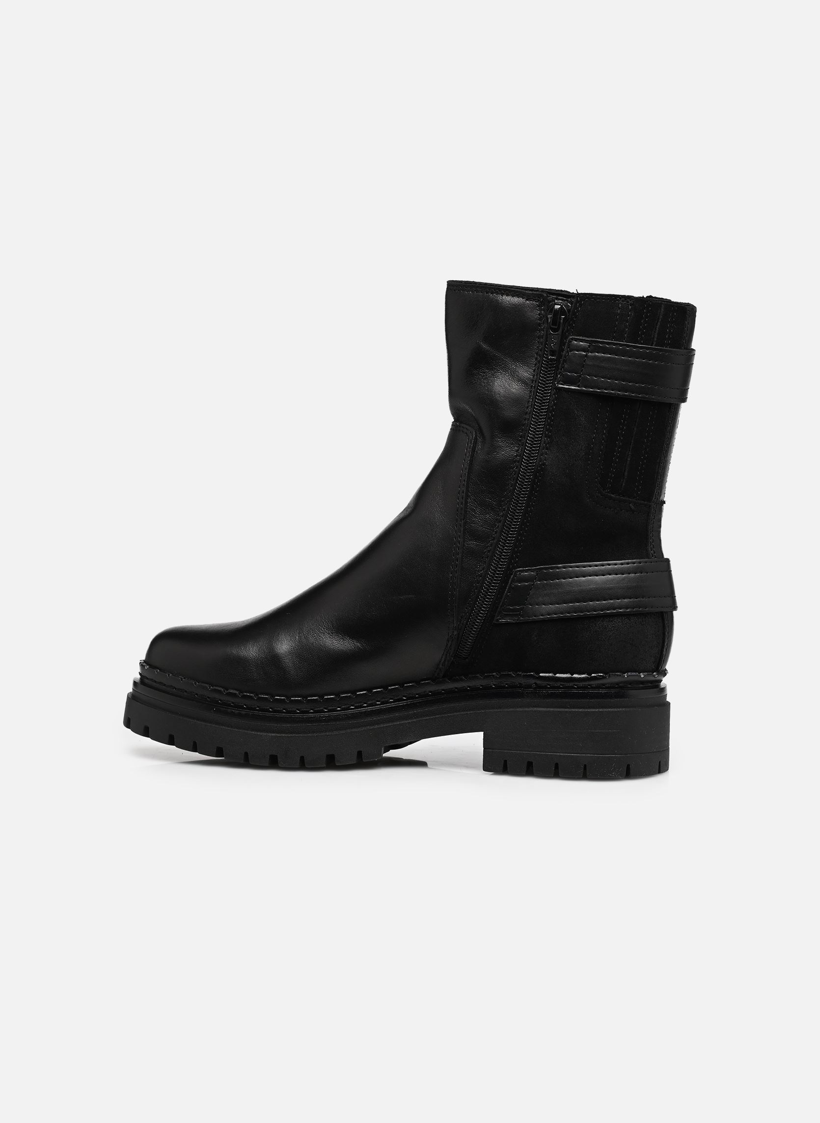 Enkellaarzen en boots L97216 dames zwart Mjus Enkellaarzen en boots L97216 dames zwart NERO