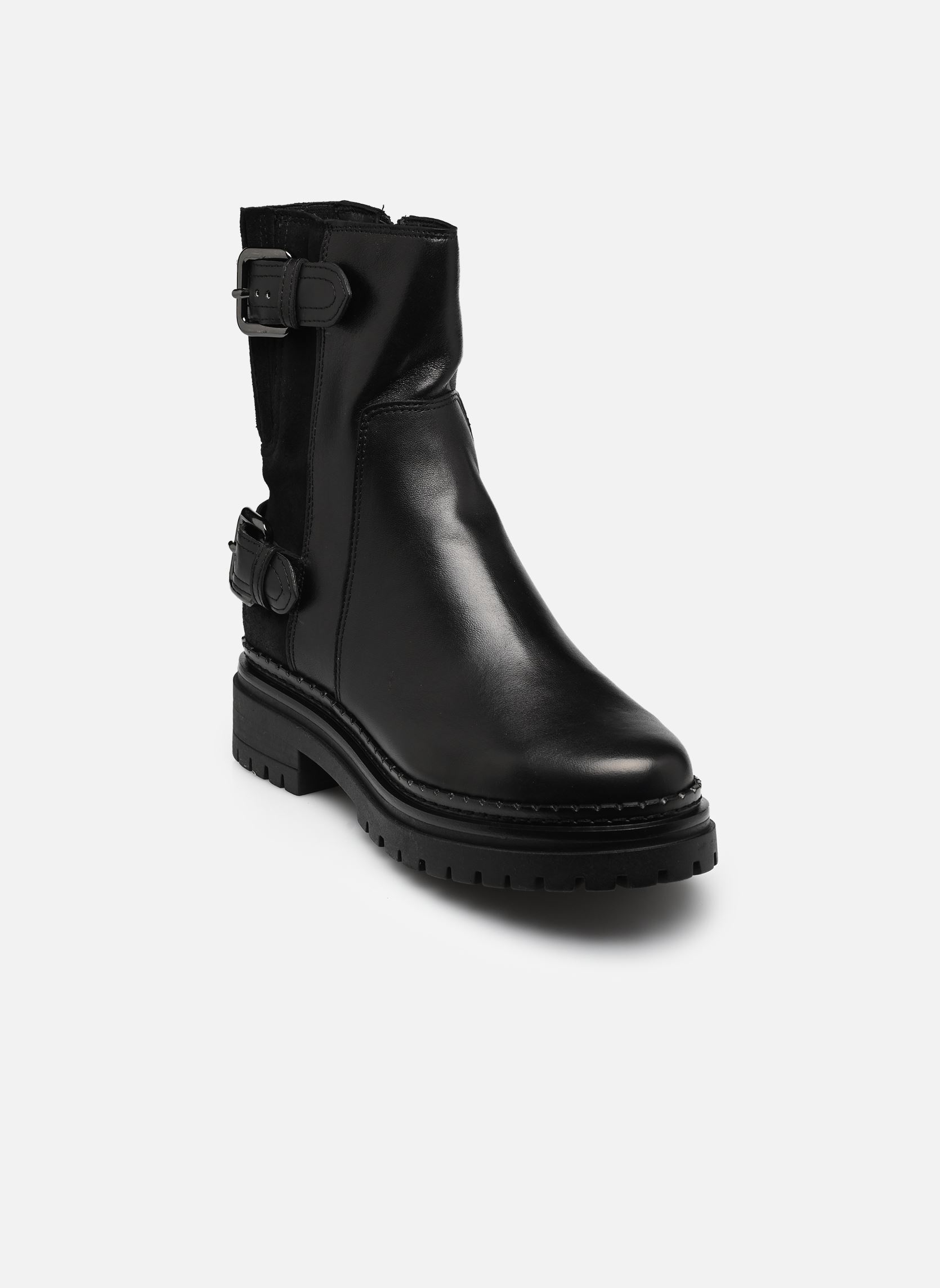 Enkellaarzen en boots L97216 dames zwart Mjus Enkellaarzen en boots L97216 dames zwart NERO