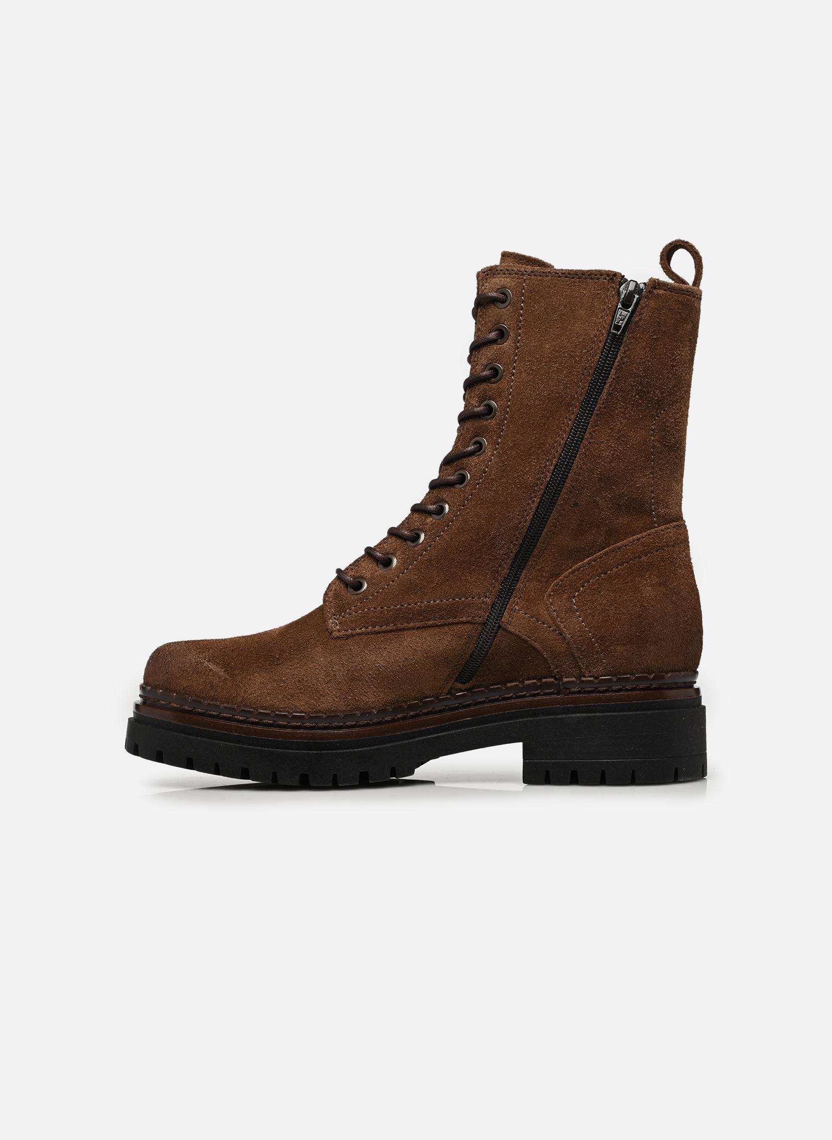 Enkellaarzen en boots L97218 dames bruin Mjus Enkellaarzen en boots L97218 dames bruin MOGANO