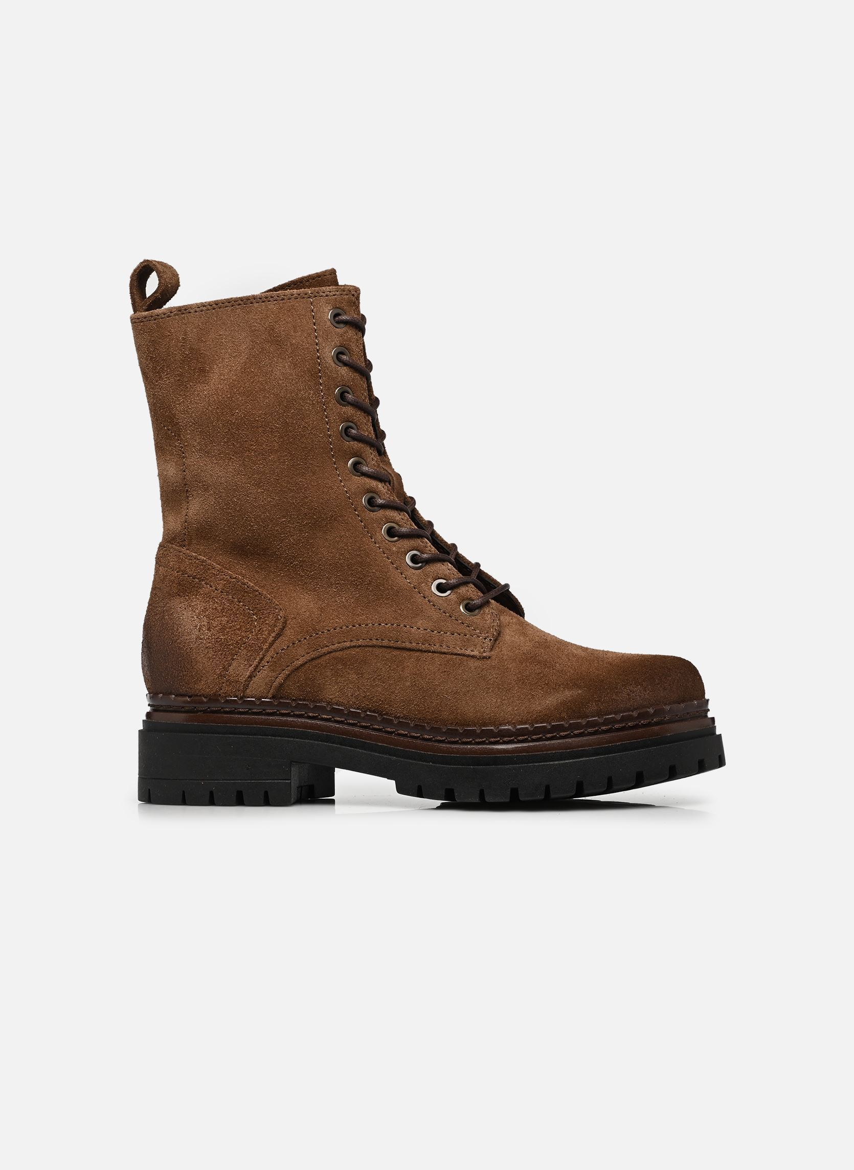 Enkellaarzen en boots L97218 dames bruin Mjus Enkellaarzen en boots L97218 dames bruin MOGANO