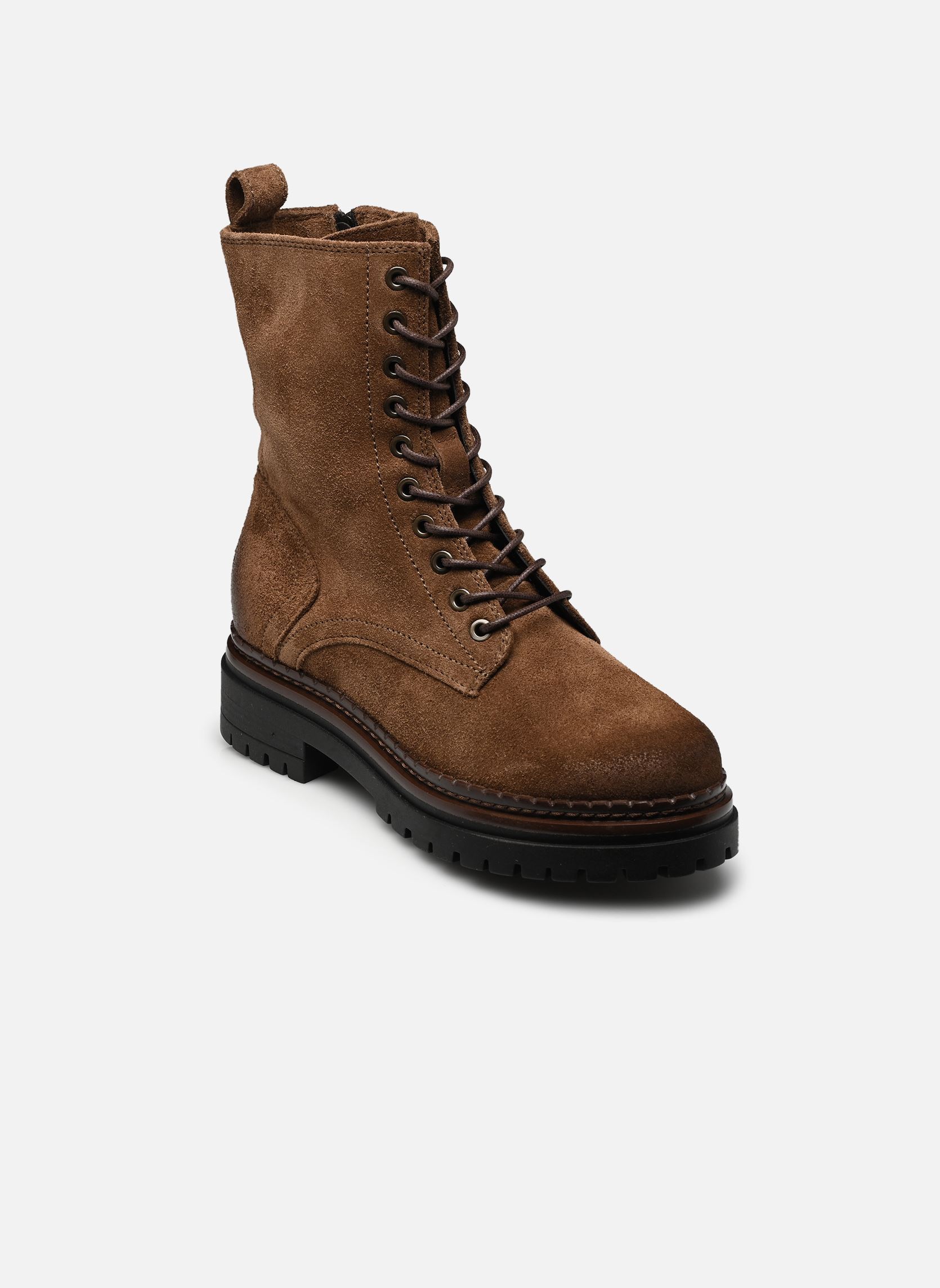 Enkellaarzen en boots L97218 dames bruin Mjus Enkellaarzen en boots L97218 dames bruin MOGANO