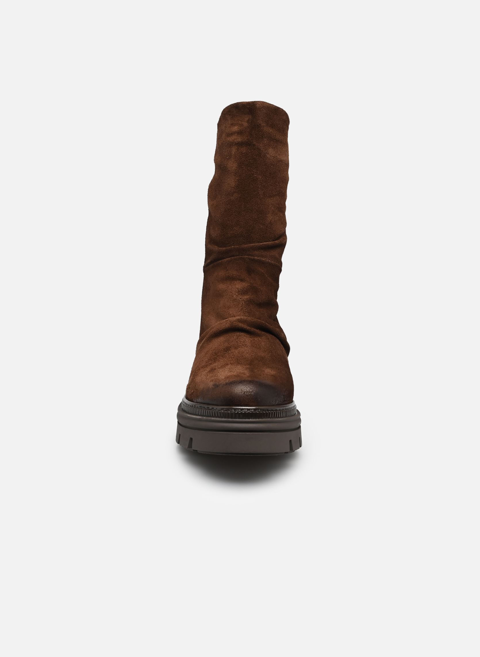 Enkellaarzen en boots N26208 dames bruin Mjus Enkellaarzen en boots N26208 dames bruin BISONTE