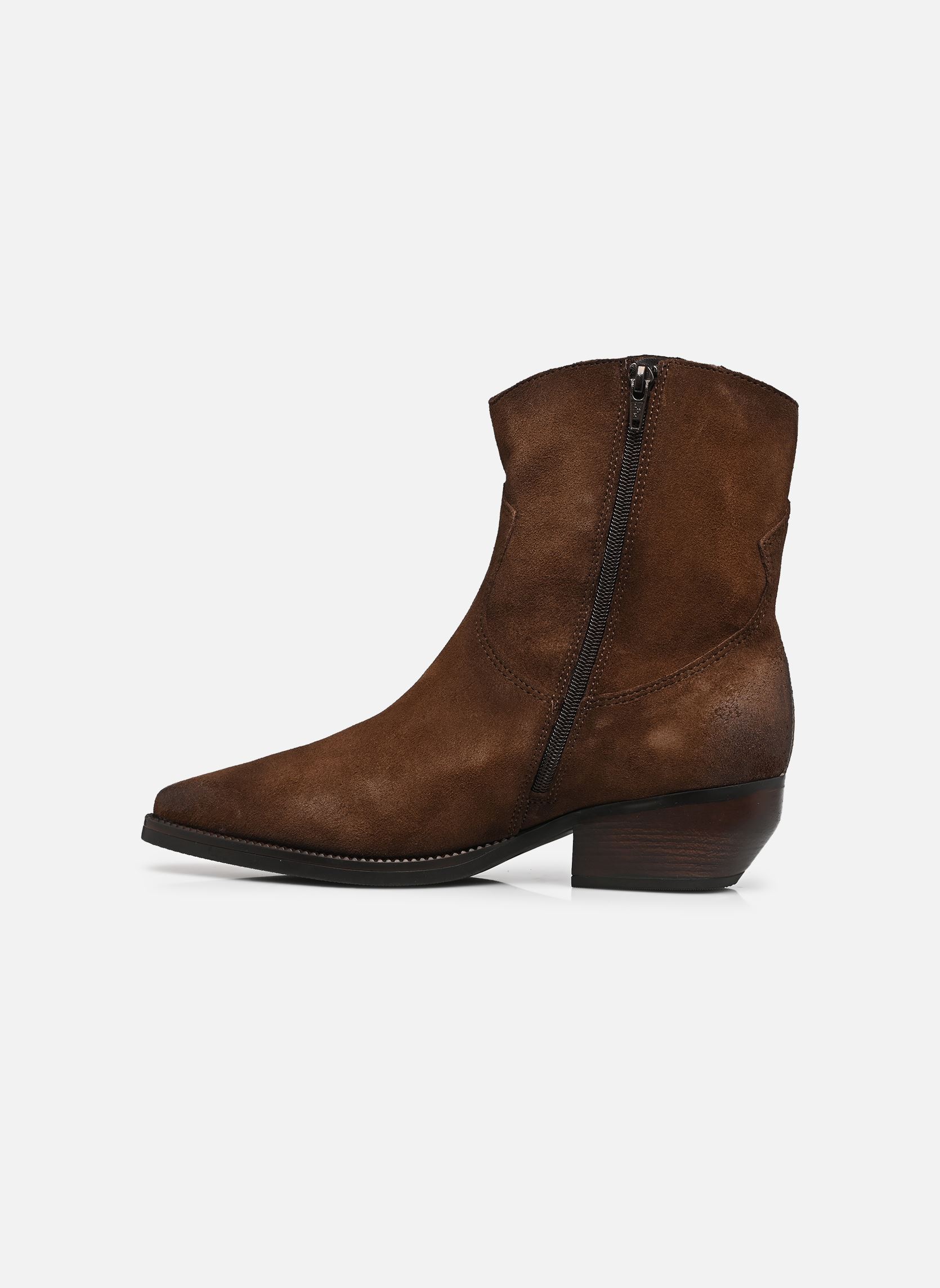 Enkellaarzen en boots N27202 dames bruin Mjus Enkellaarzen en boots N27202 dames bruin MOGANO