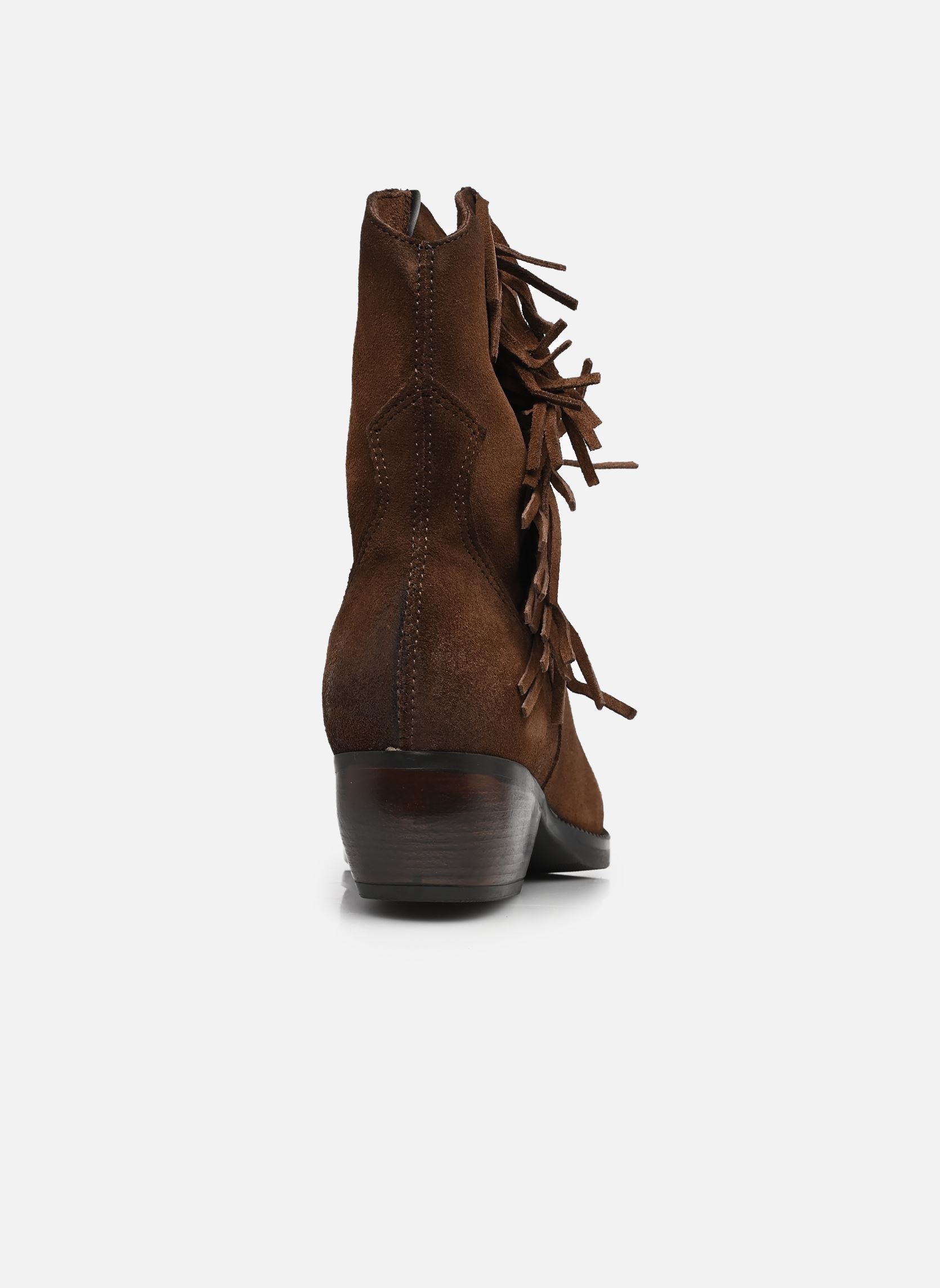 Enkellaarzen en boots N27202 dames bruin Mjus Enkellaarzen en boots N27202 dames bruin MOGANO