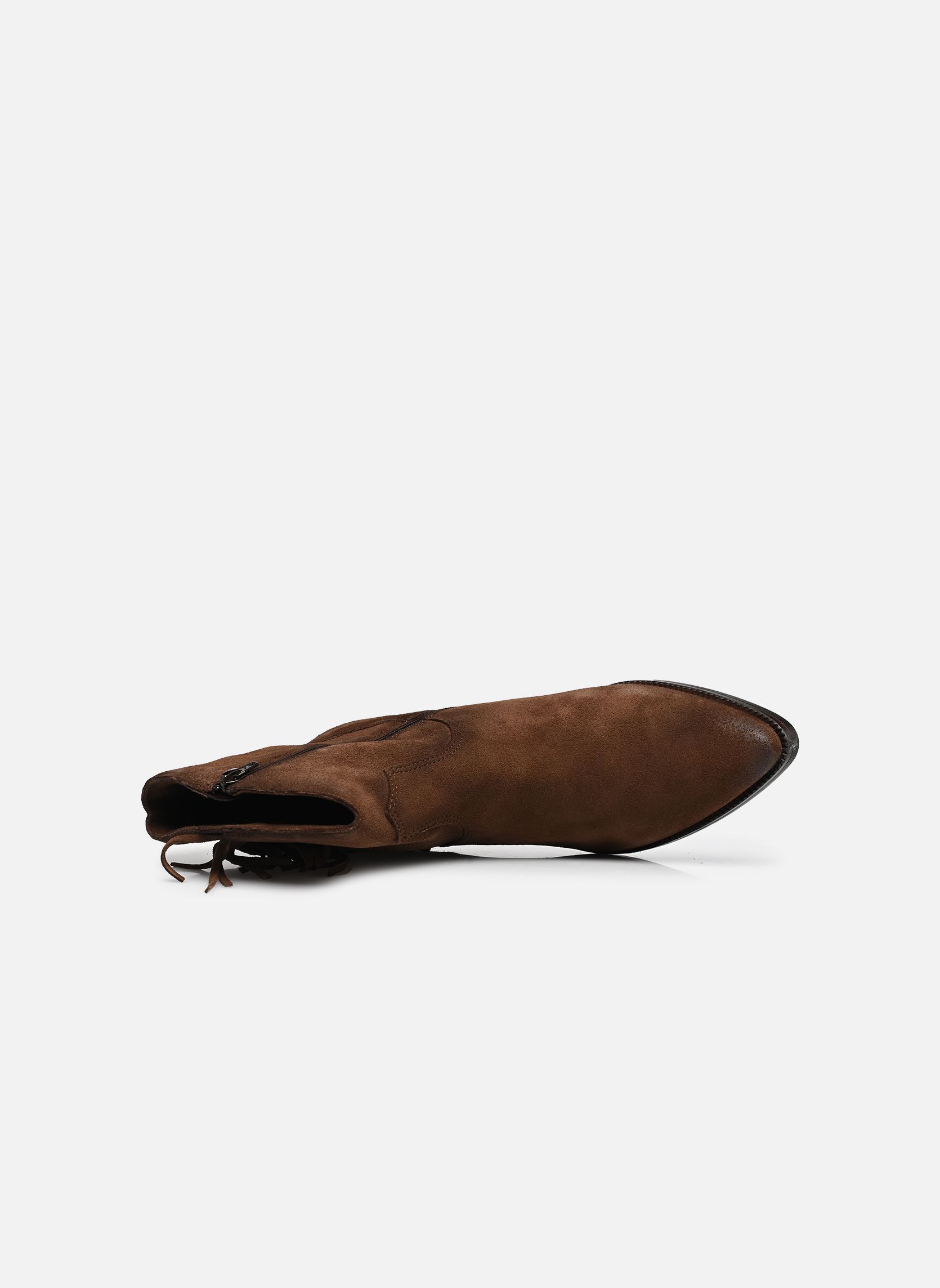 Enkellaarzen en boots N27202 dames bruin Mjus Enkellaarzen en boots N27202 dames bruin MOGANO