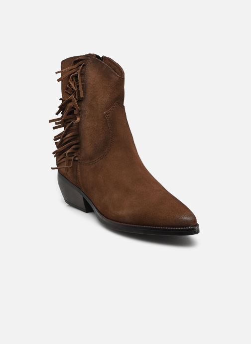 Mjus Enkellaarzen en boots N27202 dames bruin