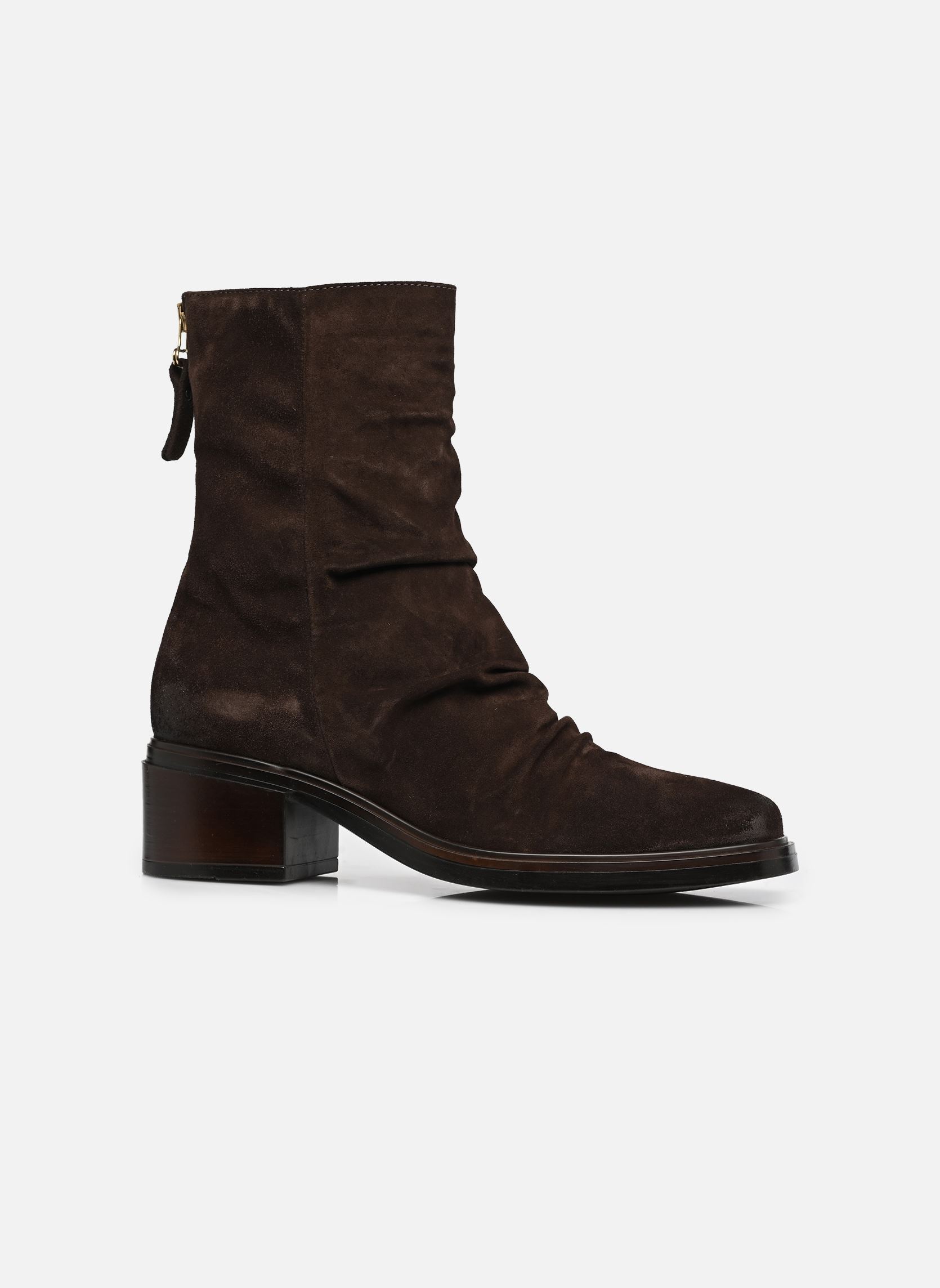 Enkellaarzen en boots N28205 dames bruin Mjus Enkellaarzen en boots N28205 dames bruin CAFFE