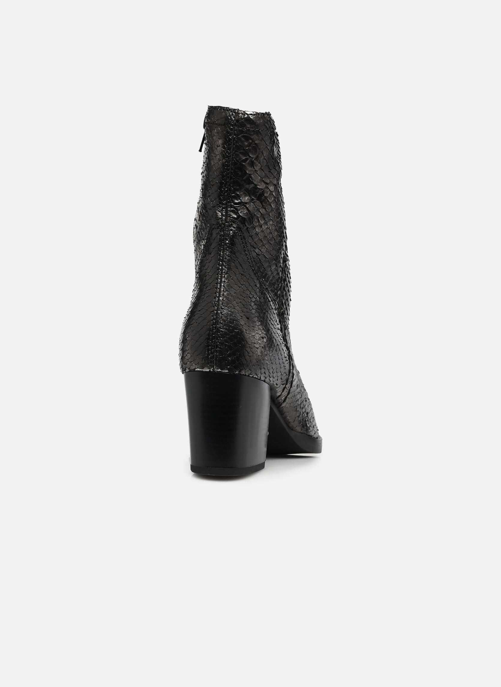 Enkellaarzen en boots N30209 dames zilver Mjus Enkellaarzen en boots N30209 dames zilver ANTRACITE