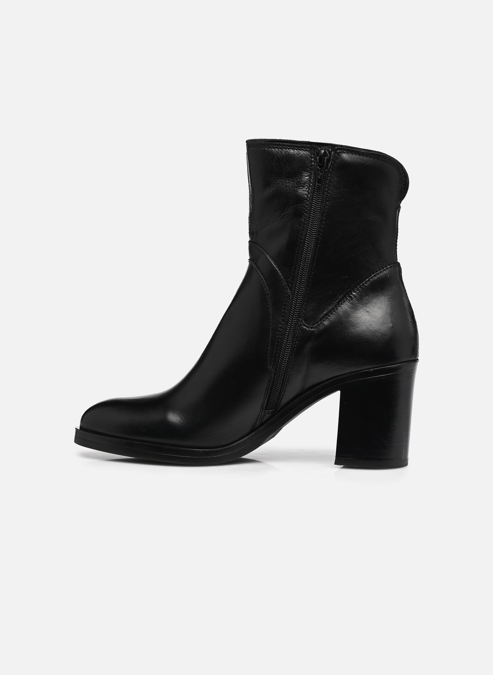Enkellaarzen en boots N31201 dames zwart Mjus Enkellaarzen en boots N31201 dames zwart NERO