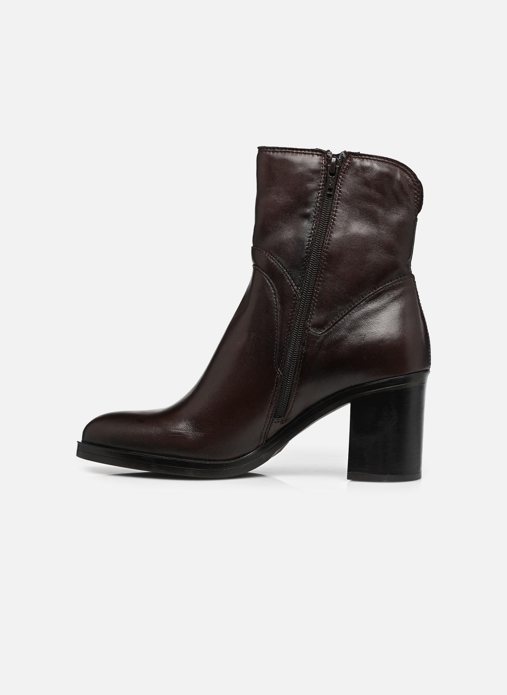 Enkellaarzen en boots N31201 dames bruin Mjus Enkellaarzen en boots N31201 dames bruin MOKA