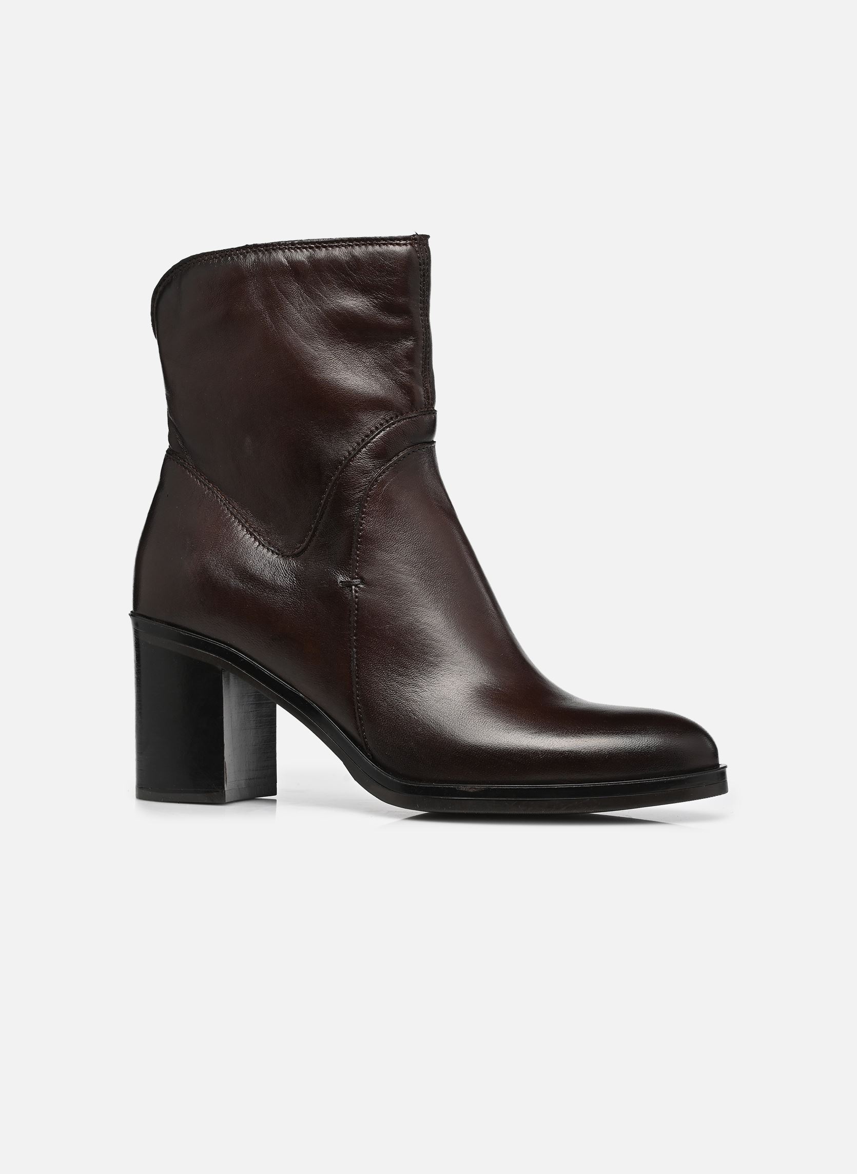 Enkellaarzen en boots N31201 dames bruin Mjus Enkellaarzen en boots N31201 dames bruin MOKA