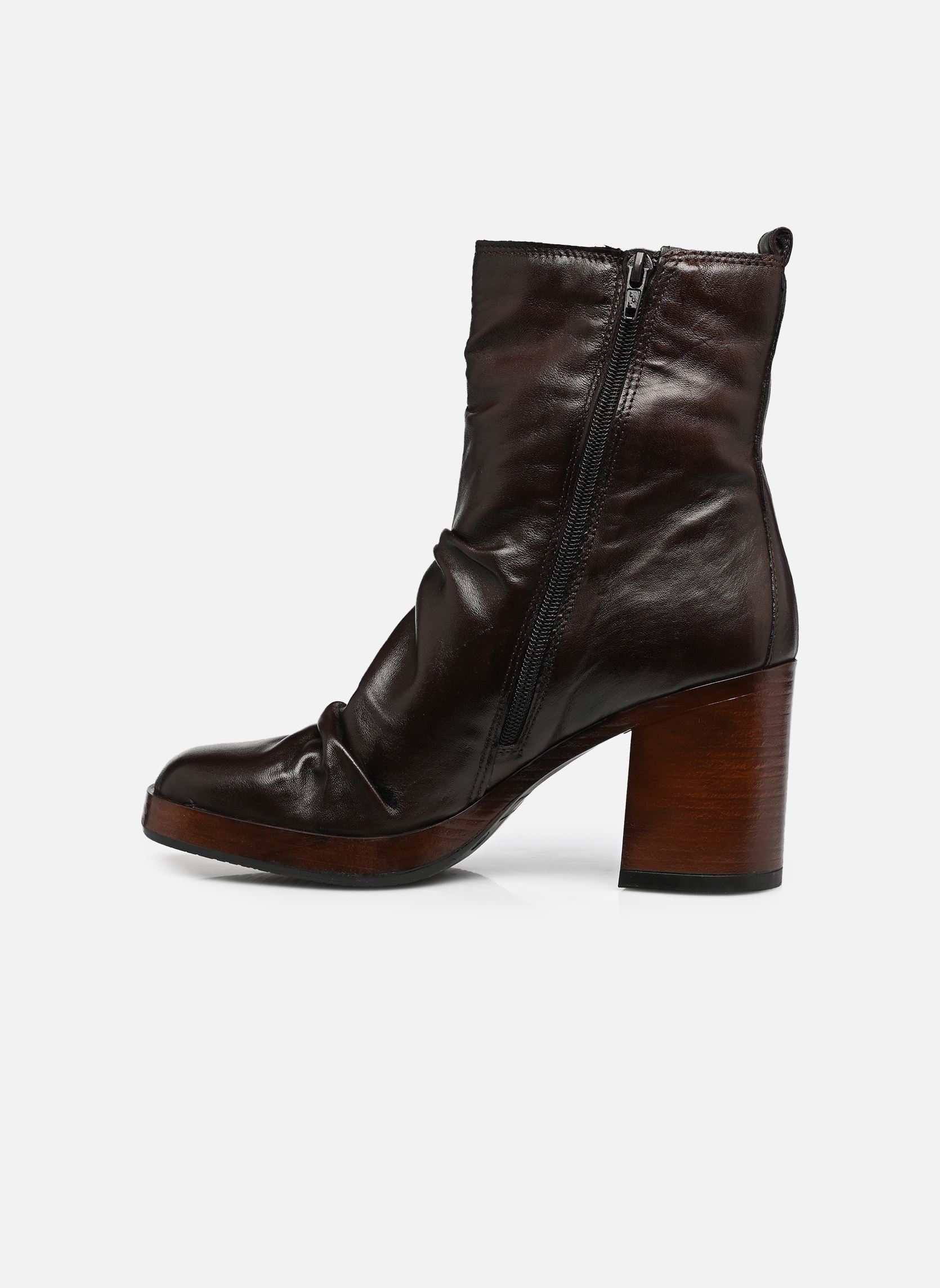 Enkellaarzen en boots P96240 dames bruin Mjus Enkellaarzen en boots P96240 dames bruin MOKA