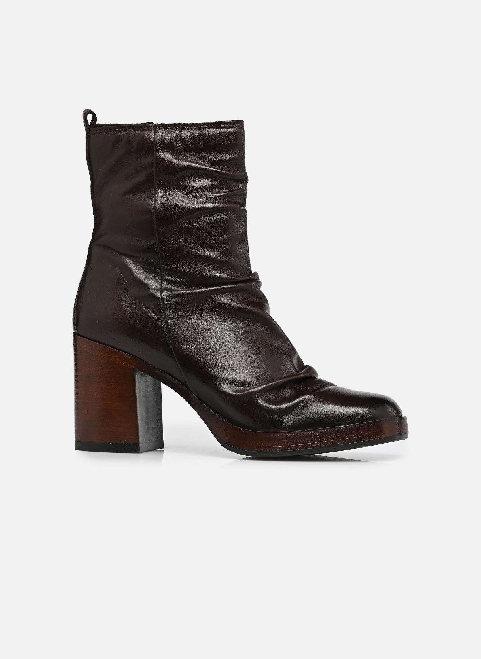 Enkellaarzen en boots P96240 dames bruin Mjus Enkellaarzen en boots P96240 dames bruin MOKA