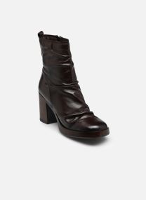 Enkellaarzen en boots P96240 dames bruin
