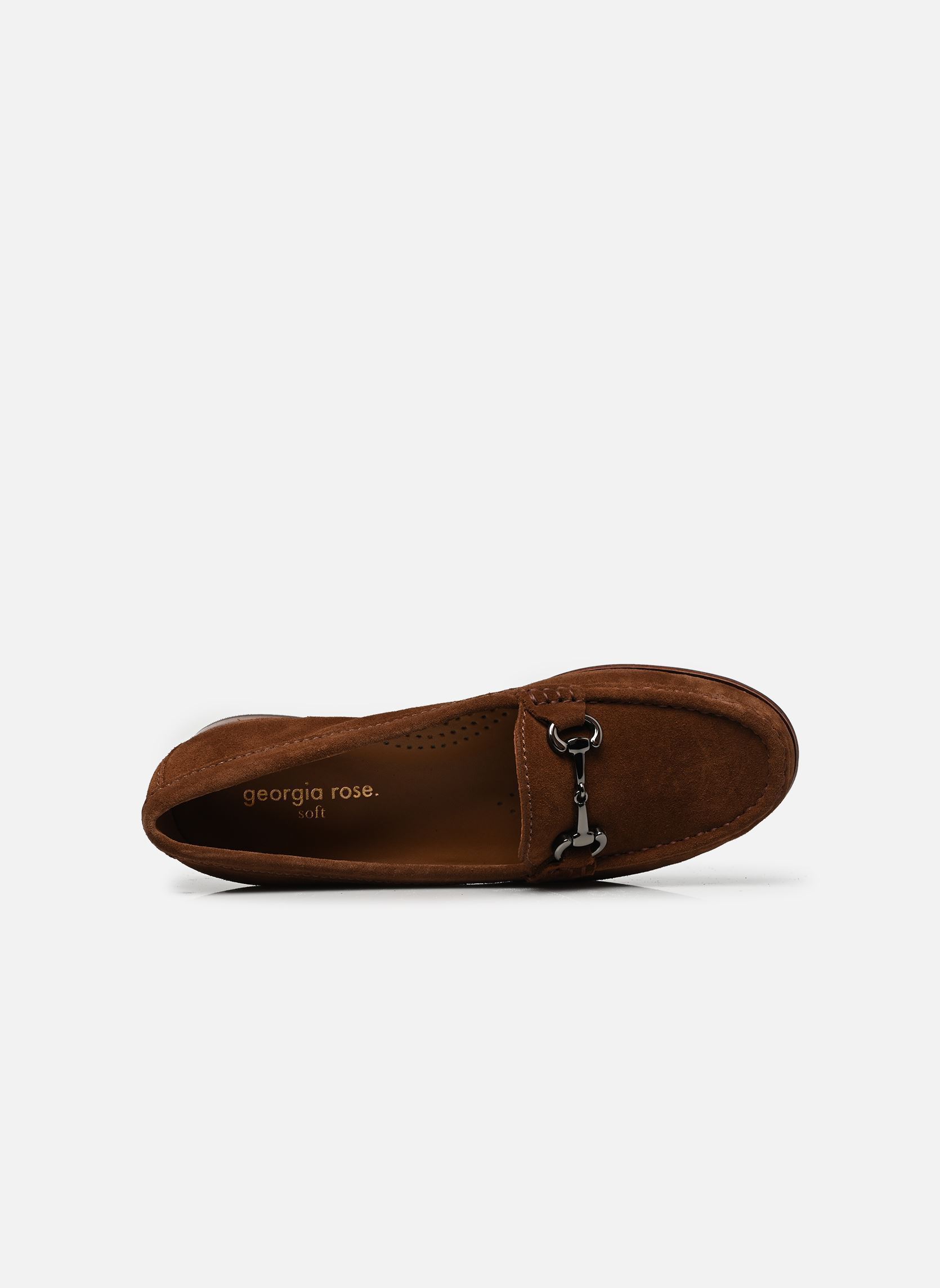 Chaussures de ville Wivora femme marron Georgia Rose Soft Chaussures de ville Wivora femme marron CLASSY BROWN