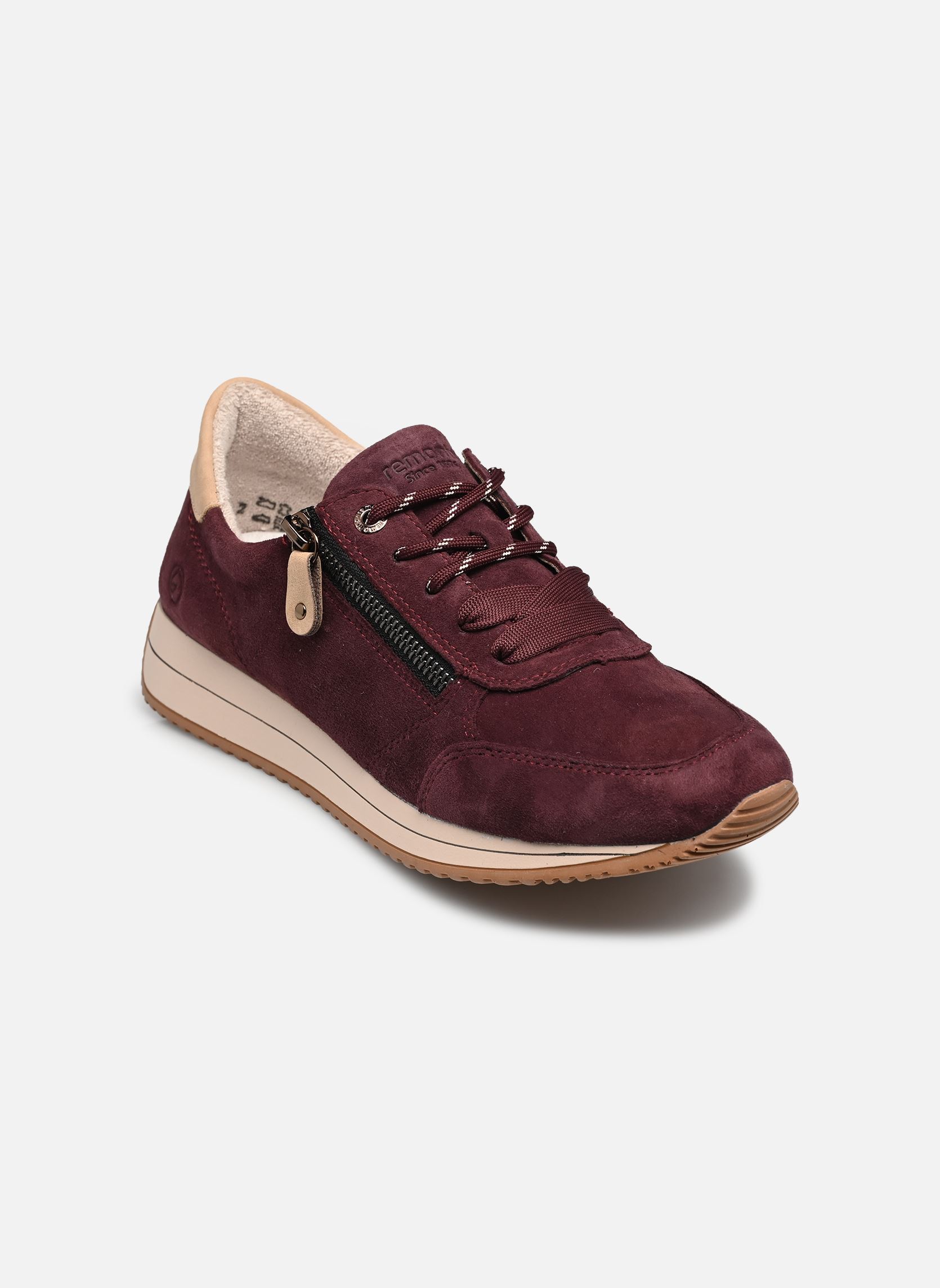 Baskets D0H19 femme bordeaux Remonte Baskets D0H19 femme bordeaux PURPLEVIOLET/MARBLE