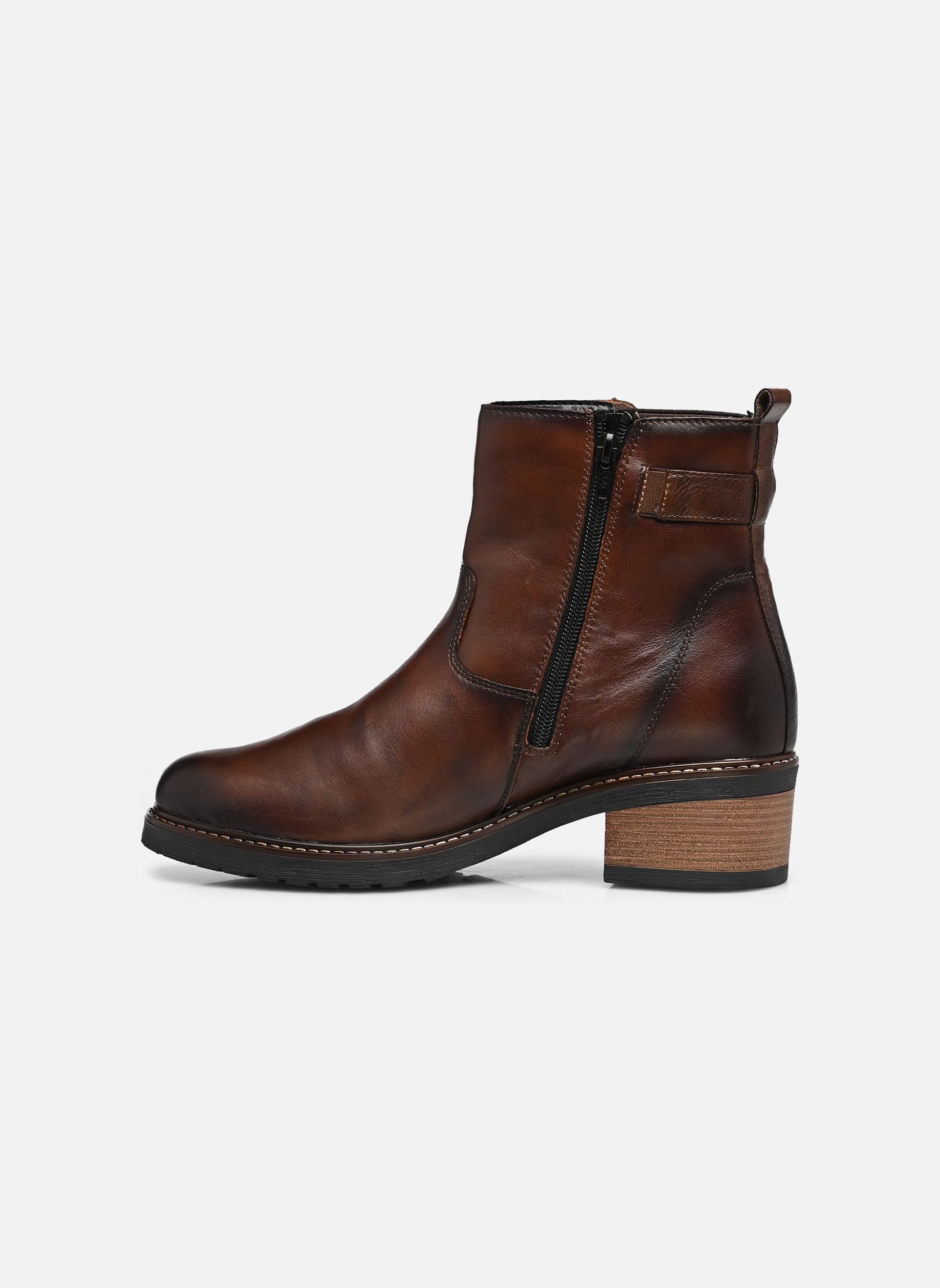 Enkellaarzen en boots D1A82 dames bruin Remonte Enkellaarzen en boots D1A82 dames bruin CHESTNUT/HAZEL/DUNKELBRAUN