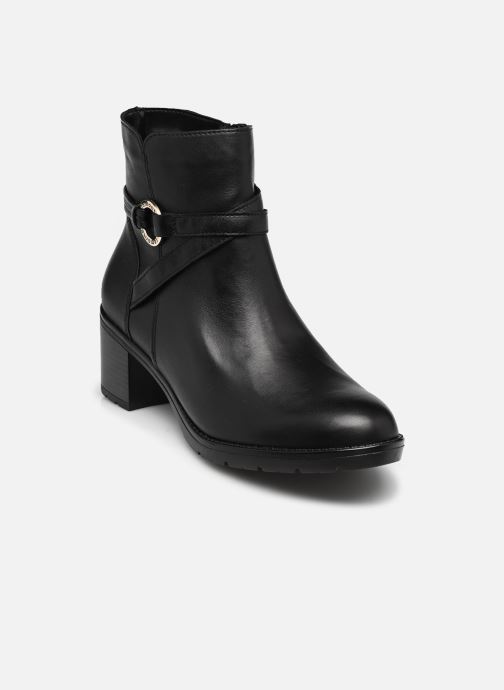 Remonte Enkellaarzen en boots D2A73 dames zwart
