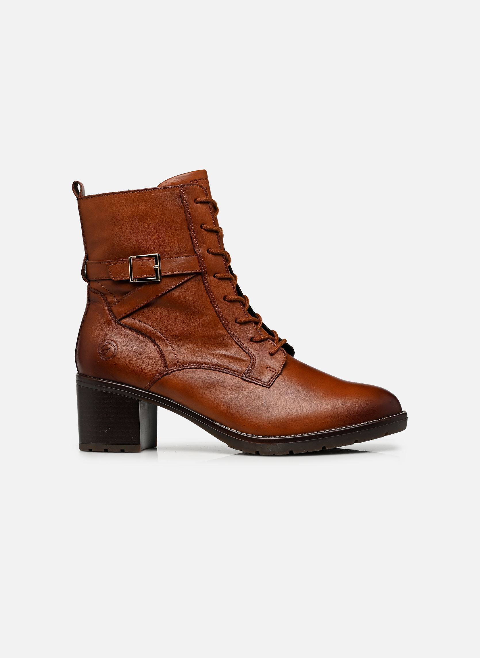 Enkellaarzen en boots D2A74 dames bruin Remonte Enkellaarzen en boots D2A74 dames bruin MUSKAT/NOISETTE