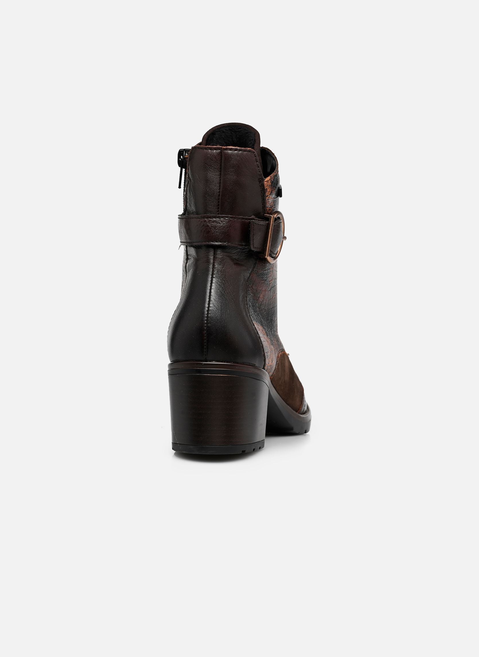 Enkellaarzen en boots D2A77 dames bruin Remonte Enkellaarzen en boots D2A77 dames bruin HAVANNA/HAVANNA/KASTANIE/HAVAN