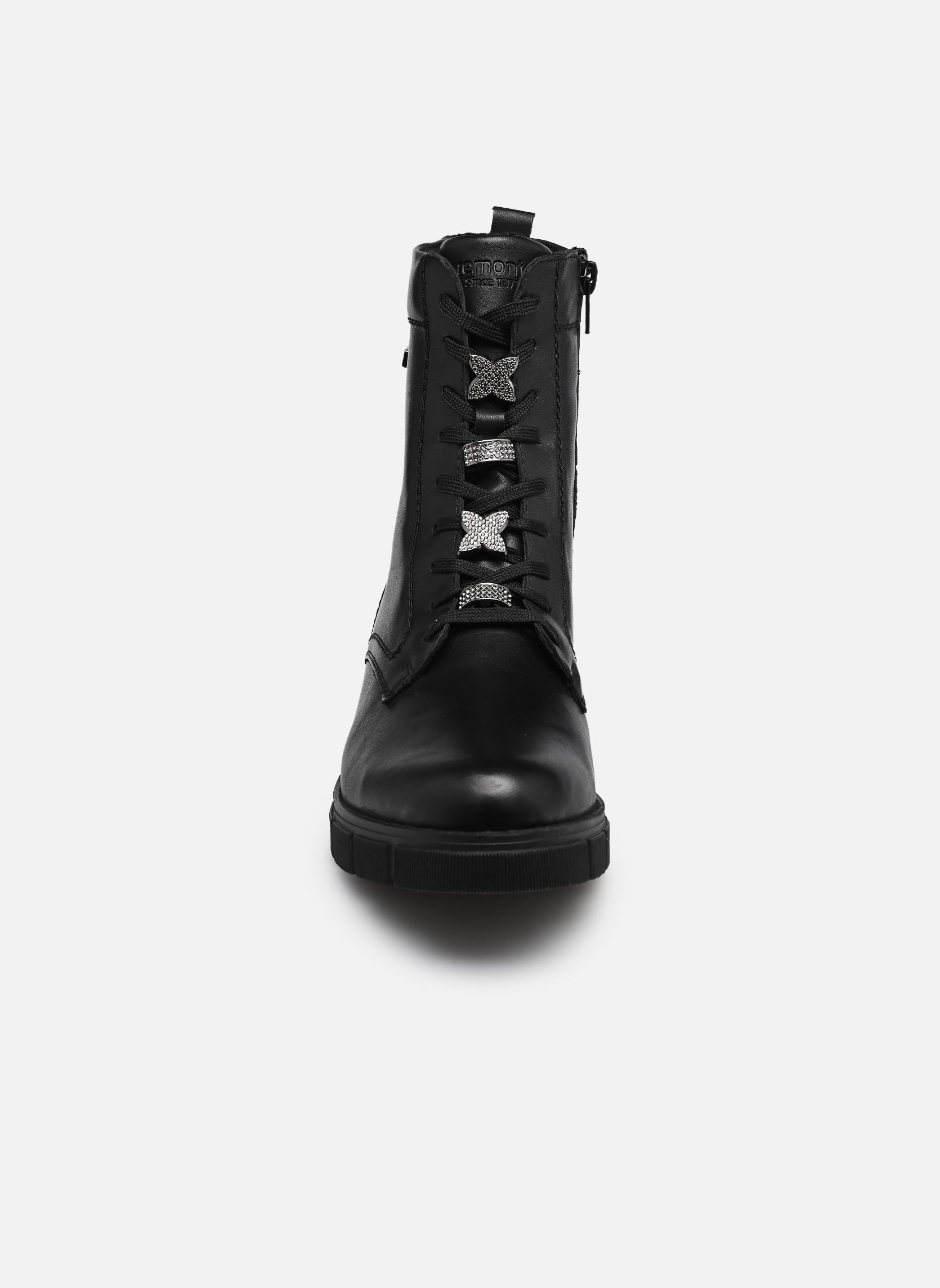 Enkellaarzen en boots D2S73 dames zwart Remonte Enkellaarzen en boots D2S73 dames zwart SCHWARZ/SCHWARZ
