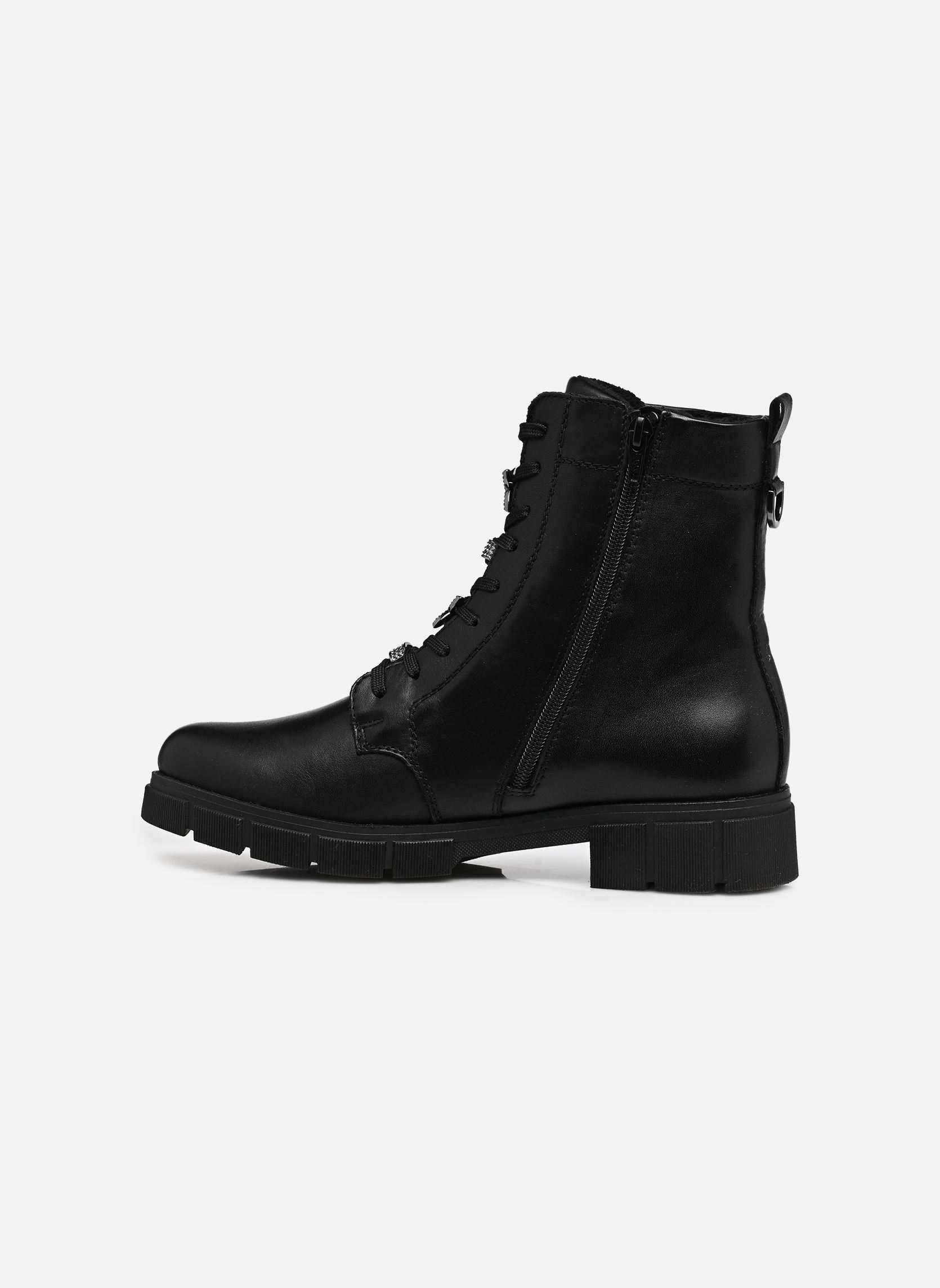 Enkellaarzen en boots D2S73 dames zwart Remonte Enkellaarzen en boots D2S73 dames zwart SCHWARZ/SCHWARZ