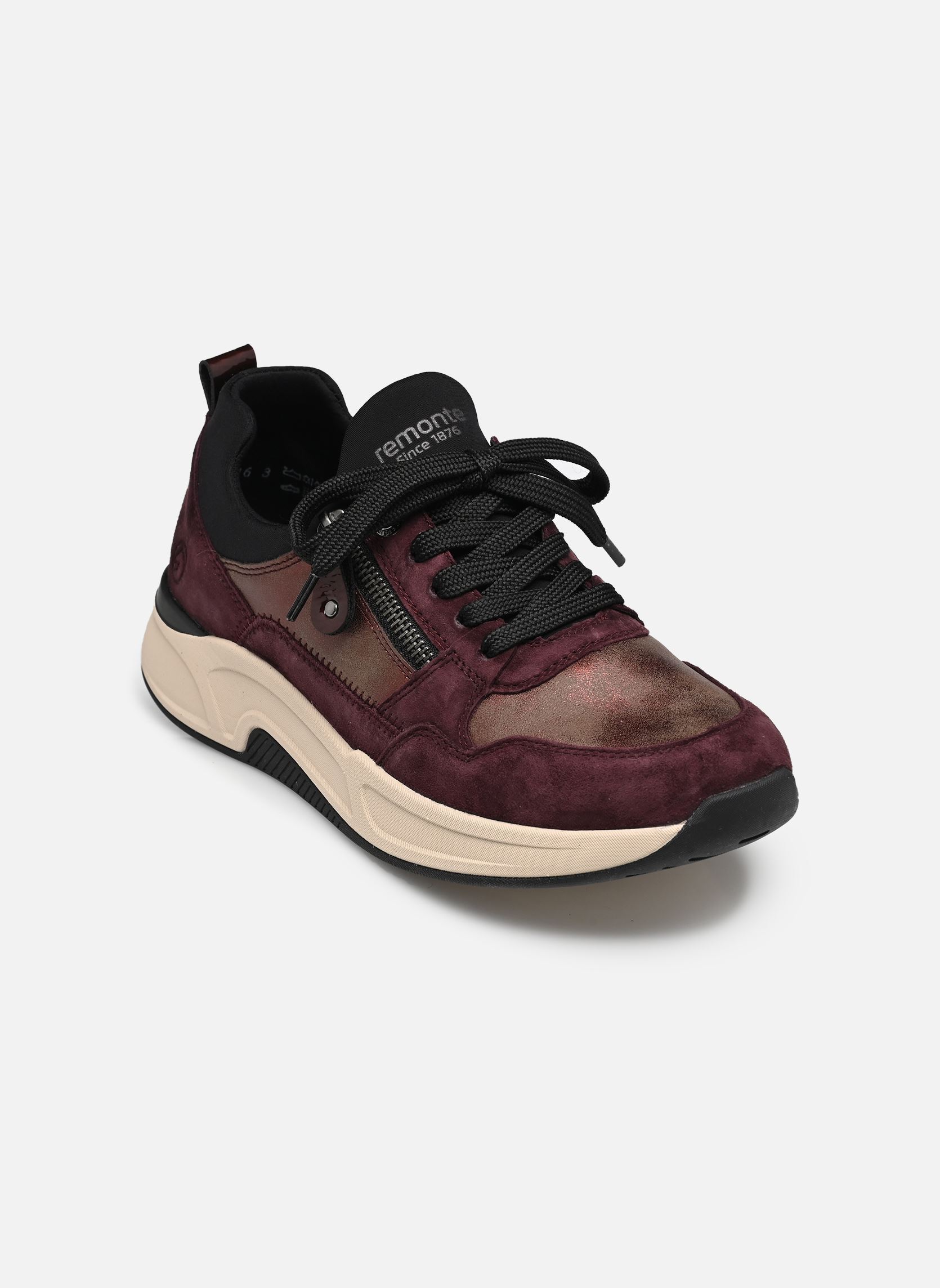 Sneakers D3V01 dames bordeaux Remonte Sneakers D3V01 dames bordeaux PURPLEVIOLET/BROMBEER/WINE/SCH