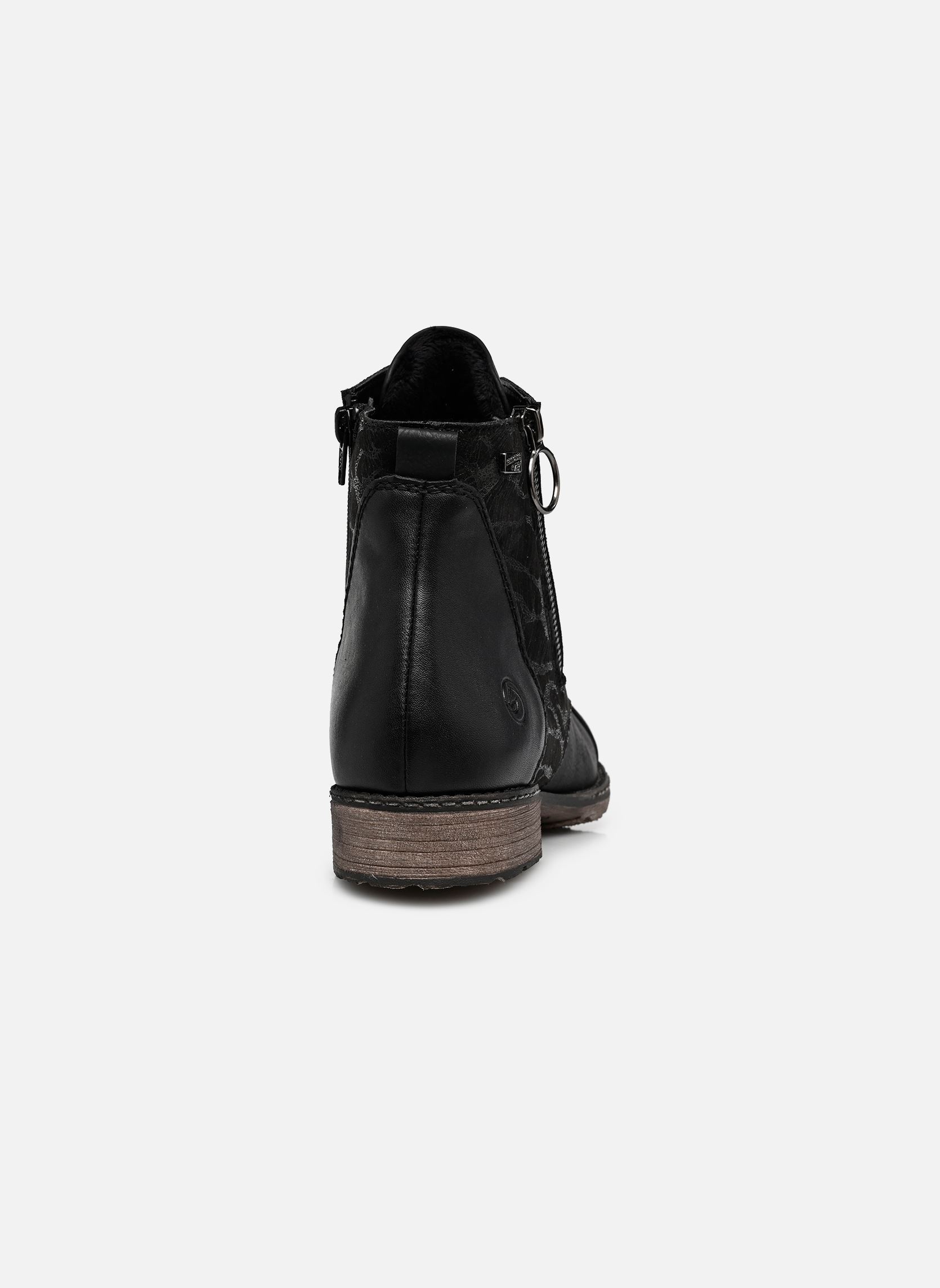 Enkellaarzen en boots D4382 dames zwart Remonte Enkellaarzen en boots D4382 dames zwart SCHWARZ/SCHWARZ/SCHWARZ/SCHWAR