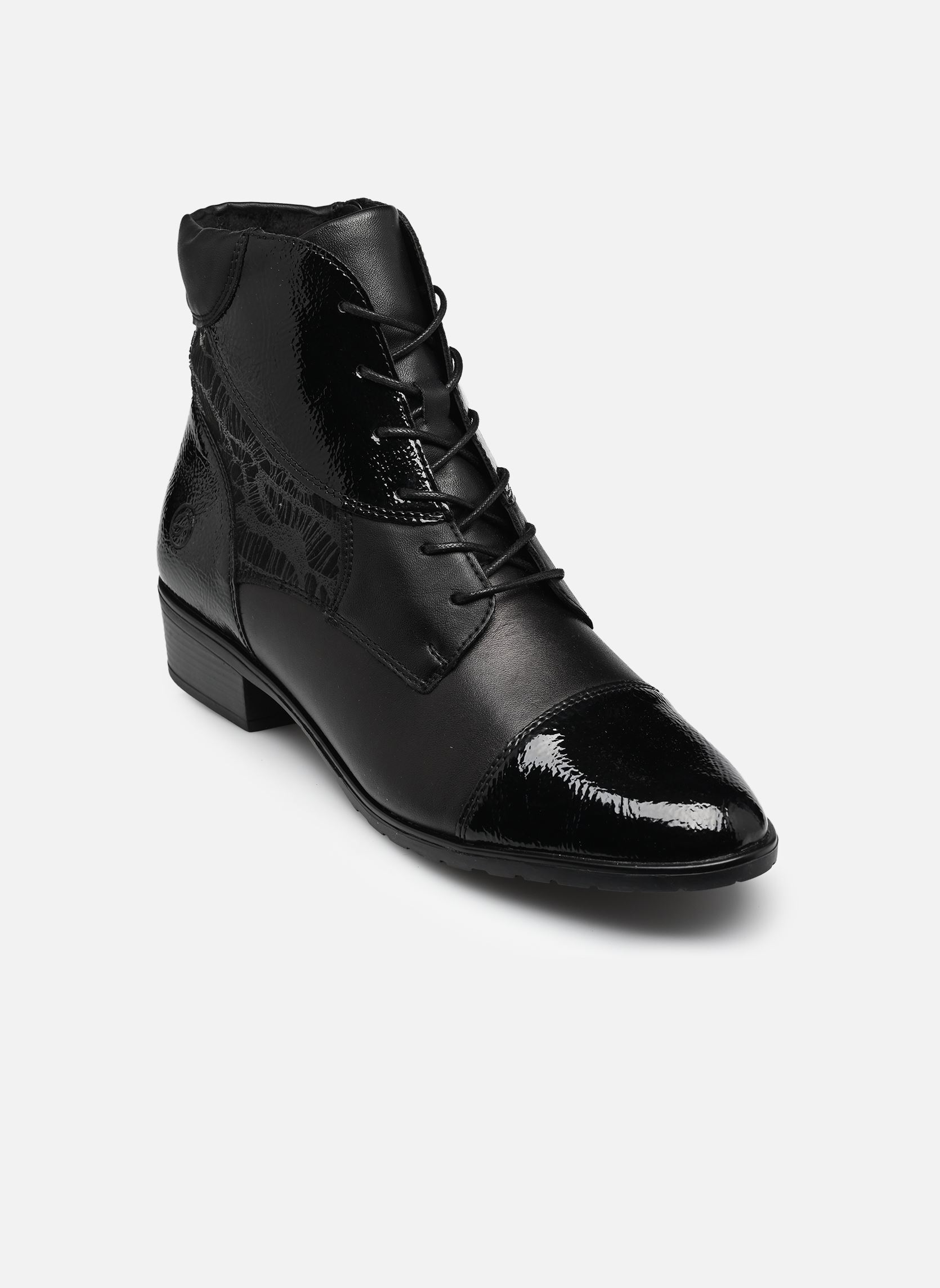 Enkellaarzen en boots D6882 dames zwart Remonte Enkellaarzen en boots D6882 dames zwart BLACK/SCHWARZ/SCHWARZ/SCHWARZ/