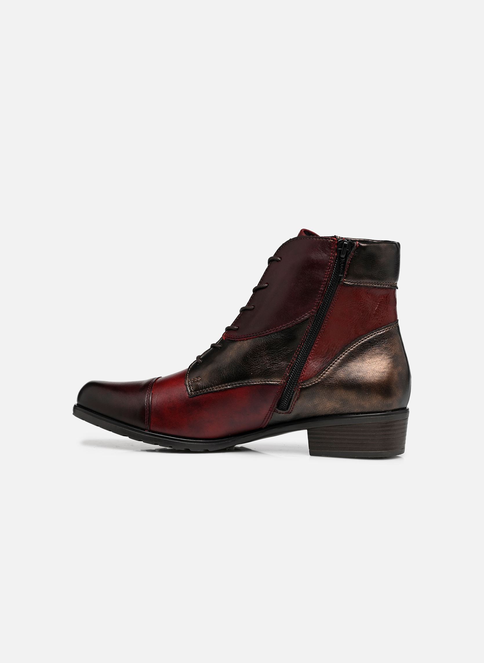Enkellaarzen en boots D6882 dames bordeaux Remonte Enkellaarzen en boots D6882 dames bordeaux CERISE/VINO/ANTIK/VINOROSSO