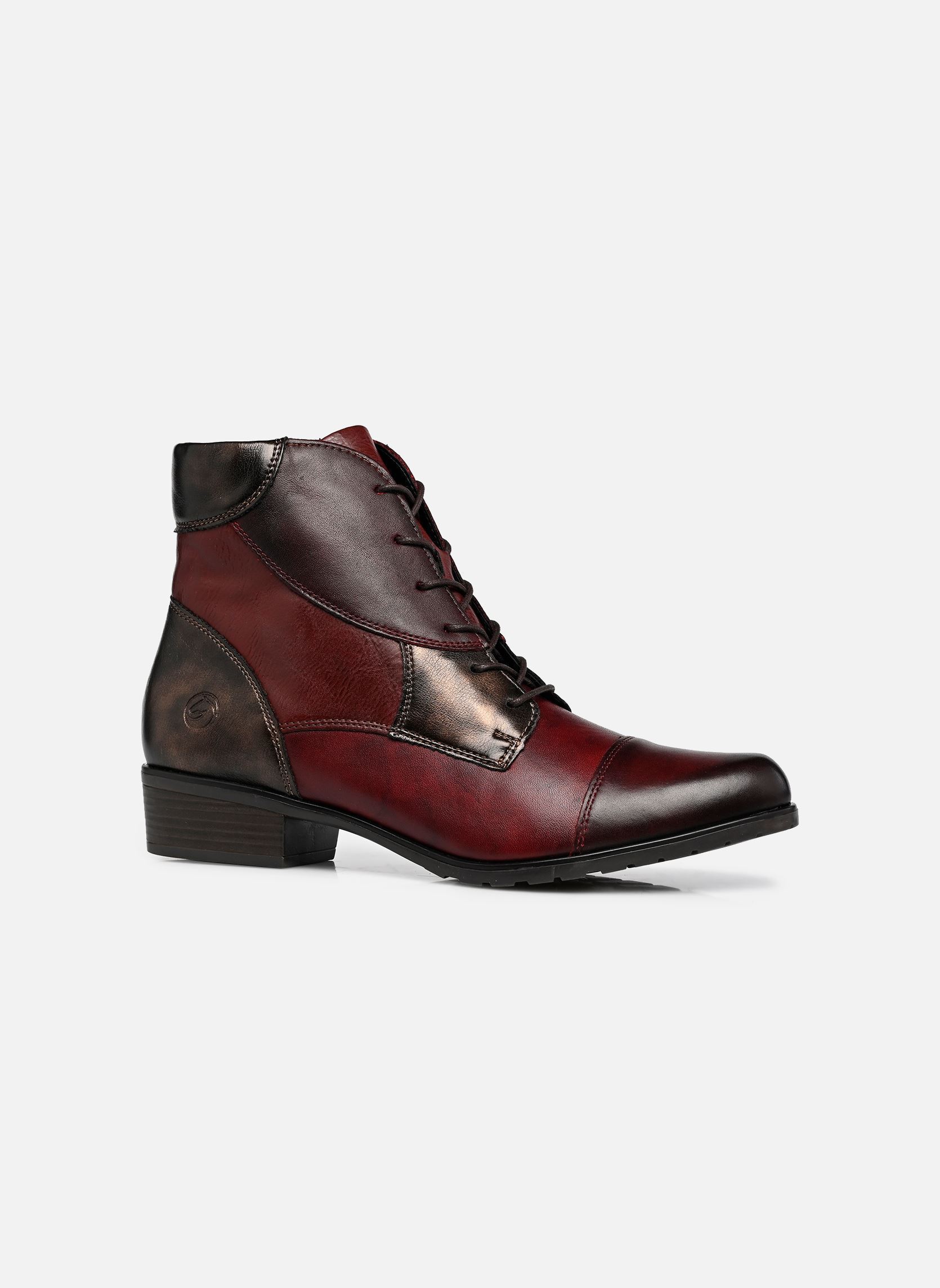 Enkellaarzen en boots D6882 dames bordeaux Remonte Enkellaarzen en boots D6882 dames bordeaux CERISE/VINO/ANTIK/VINOROSSO